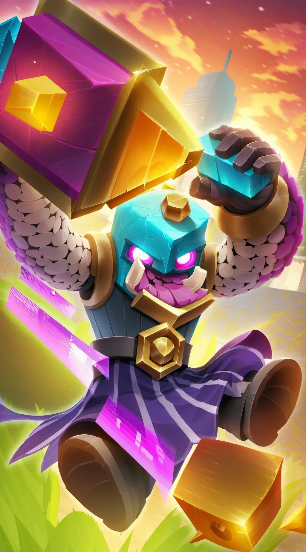 ai character: tdac glitch pibby background