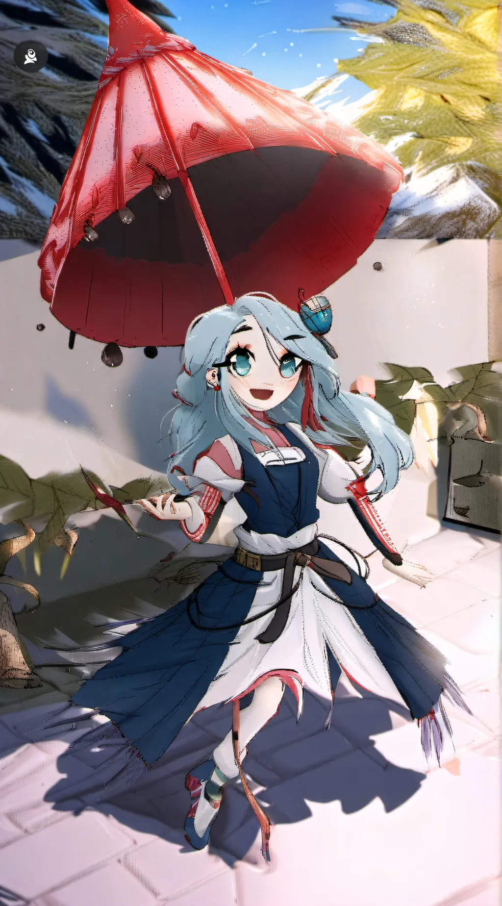 ai character: gatcha show yo oc background