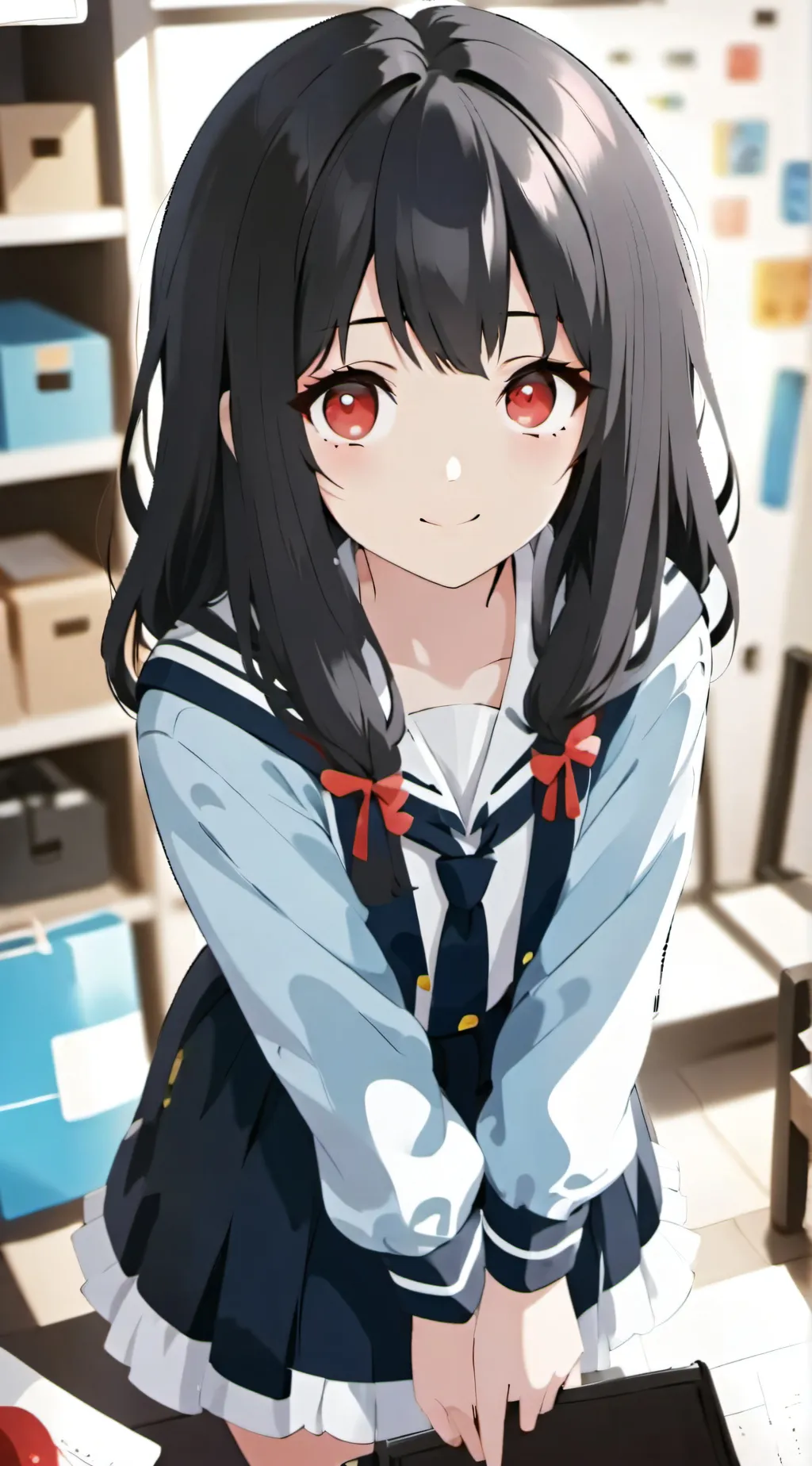 ai character: new student (mia) background