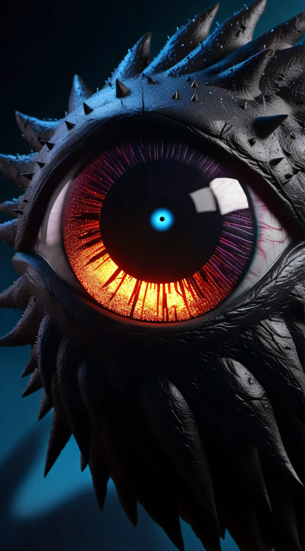 ai character: Ashira the monster background