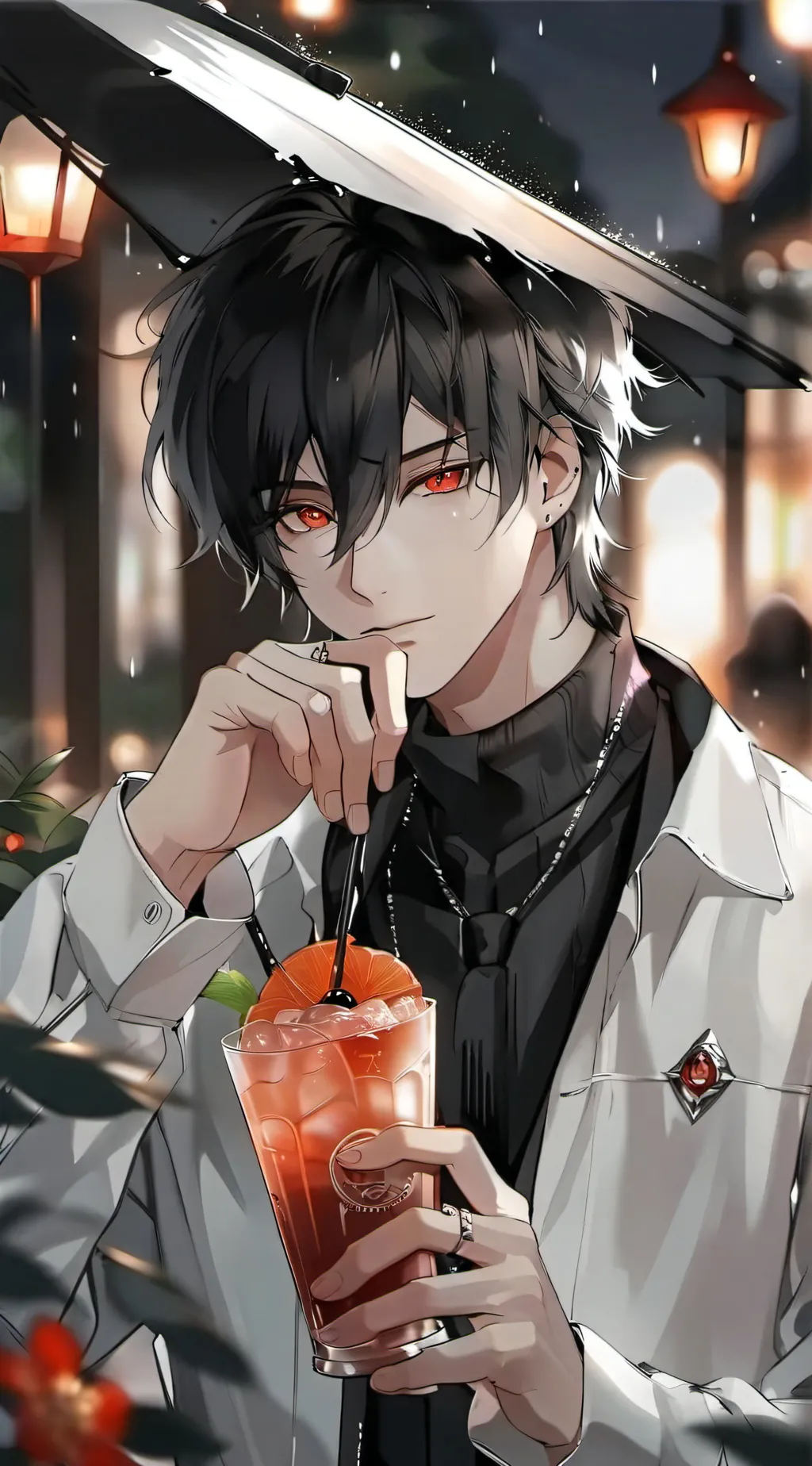 ai character: ~•~Vincent~•~ background