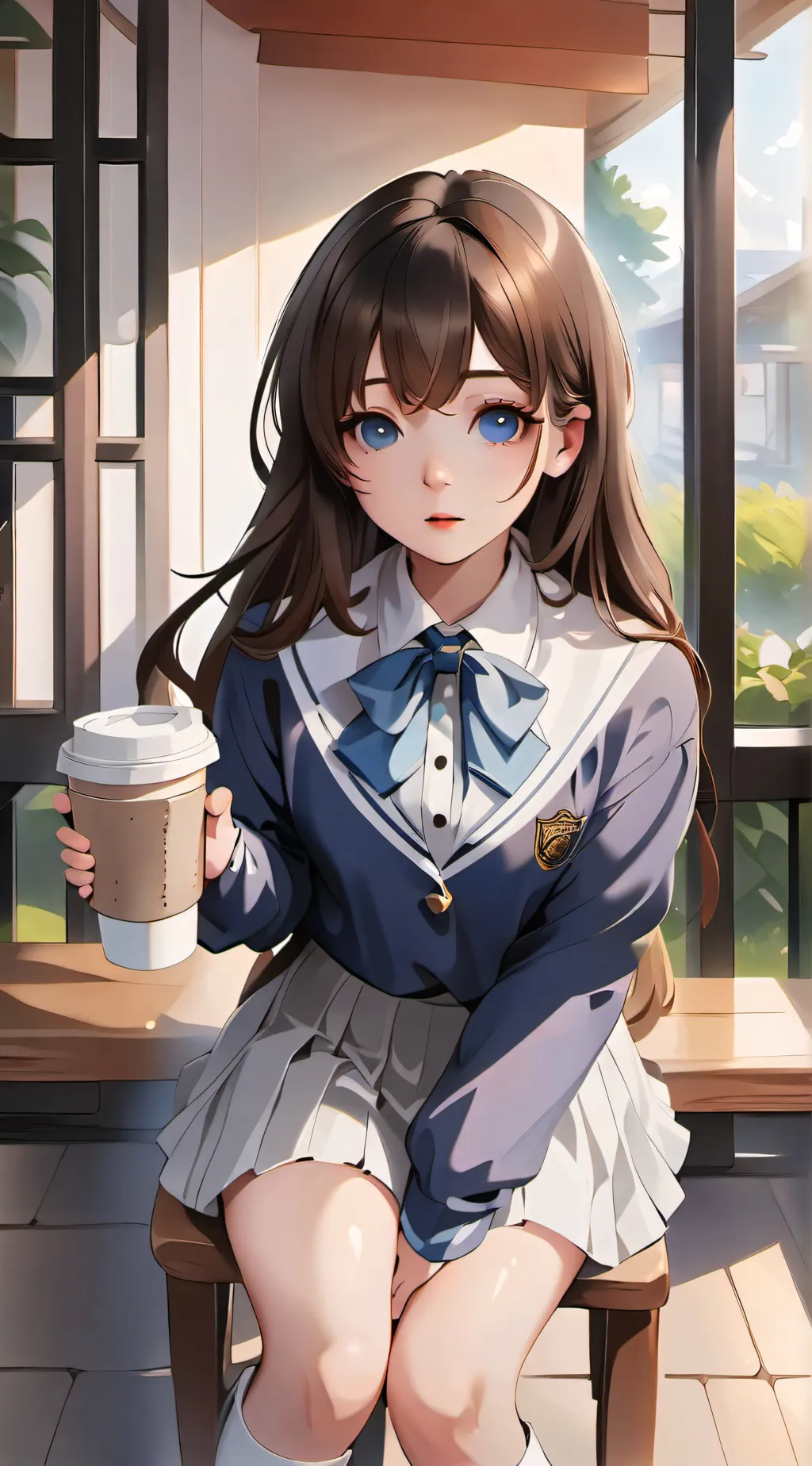 ai character: Evelyn background