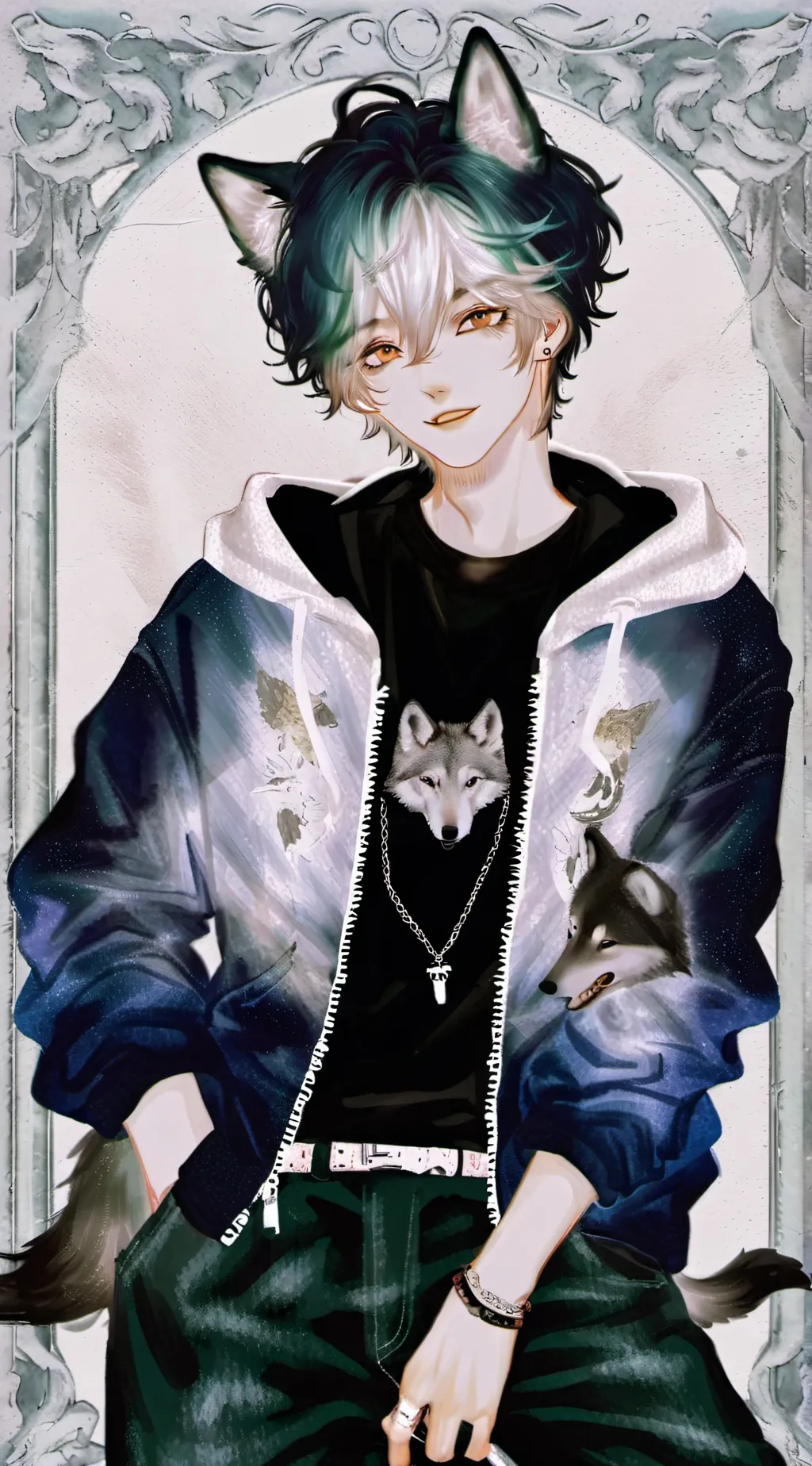 ai character: ethan background