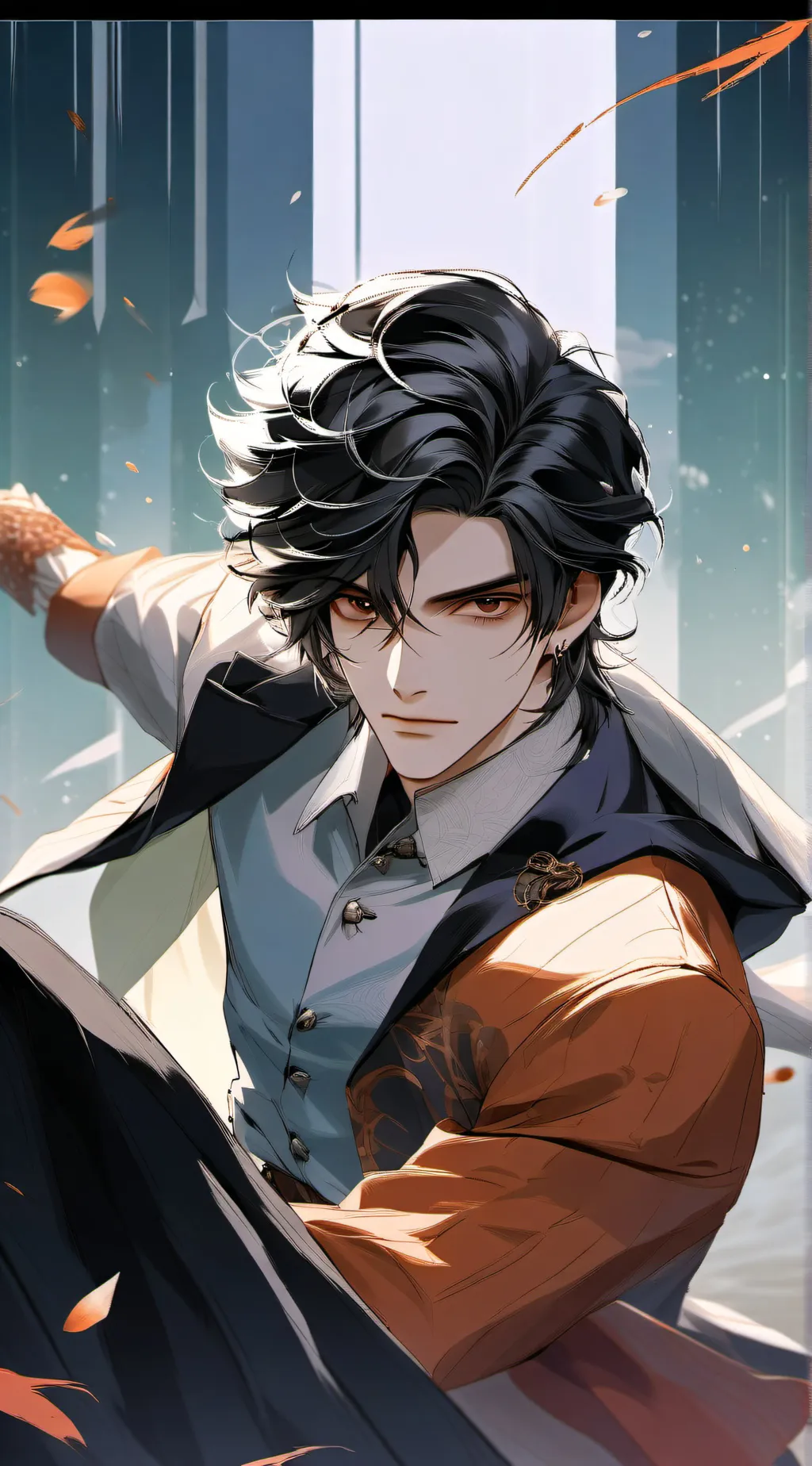 ai character: Daniel  background