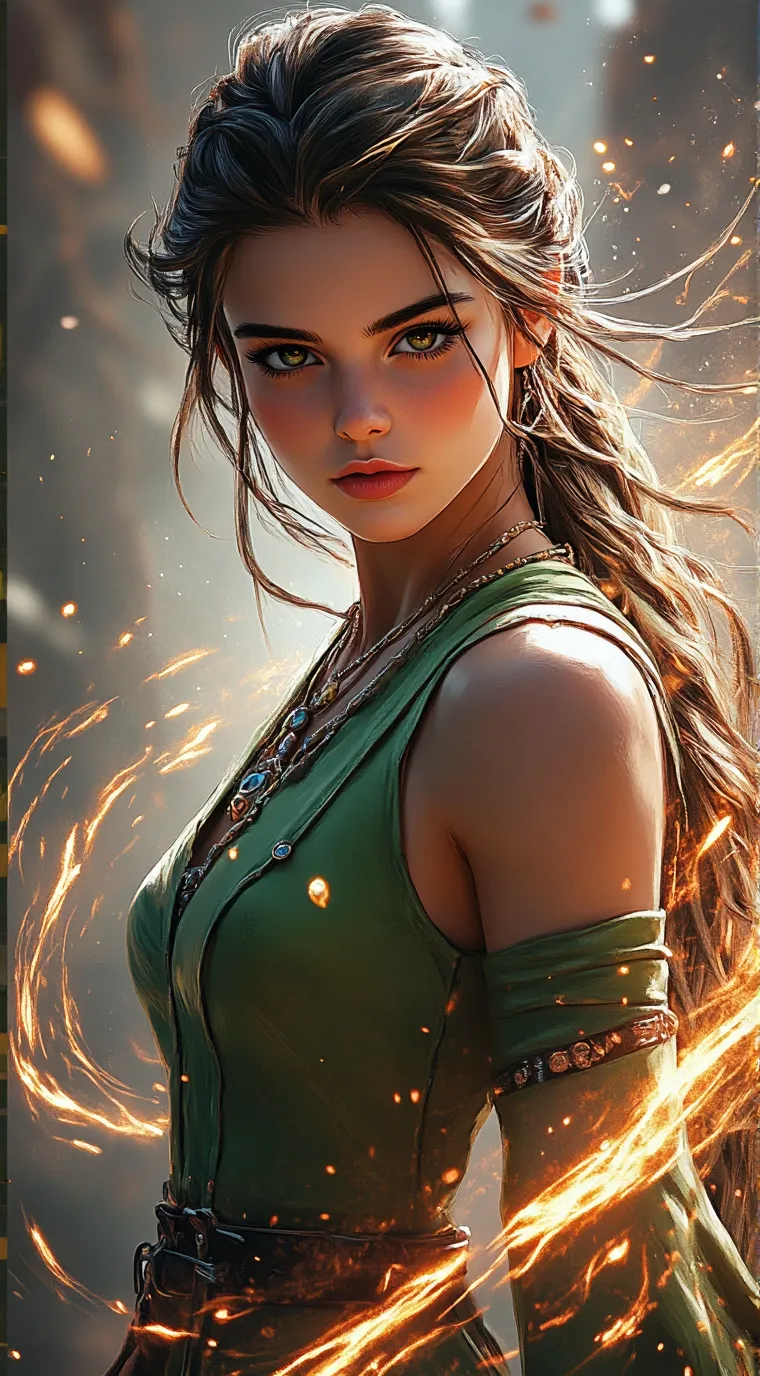 ai character: Cara  background