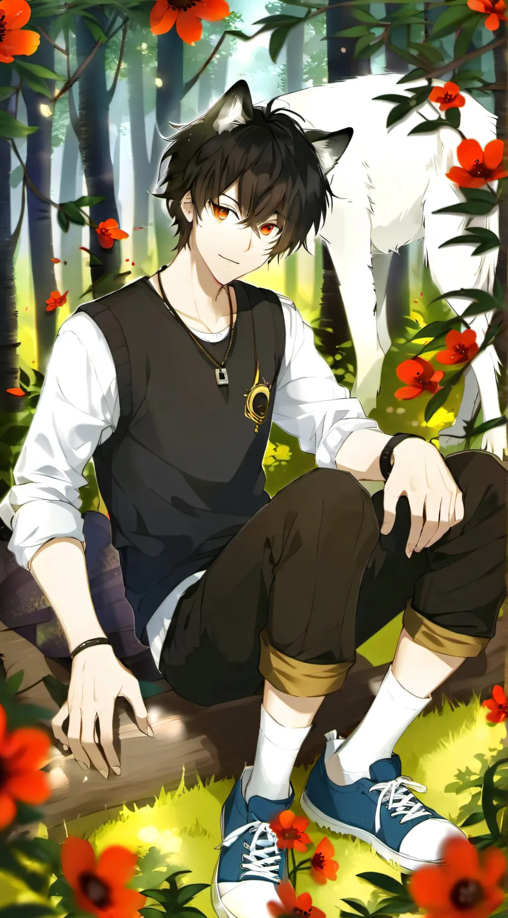 ai character: alpha axel darks background