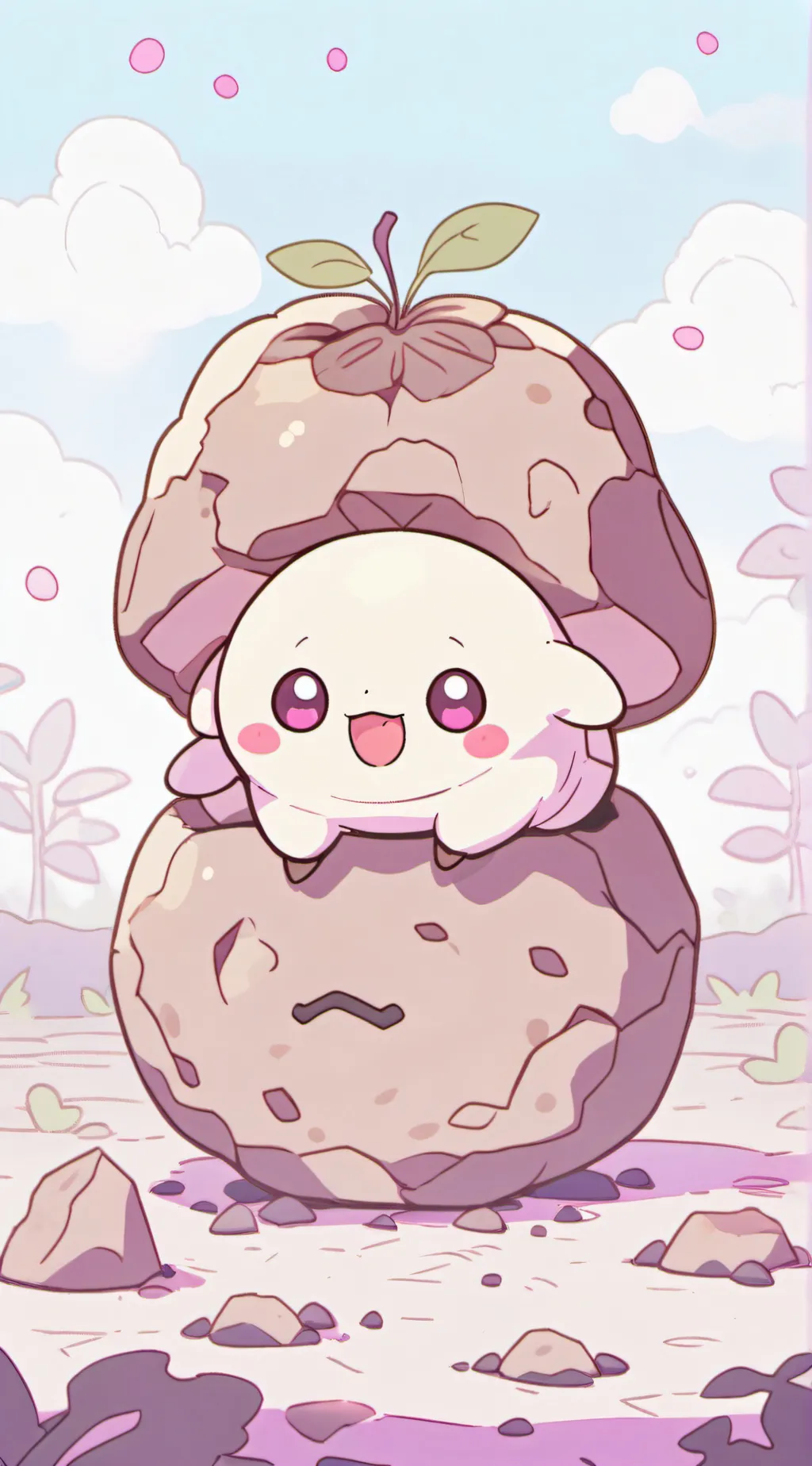 ai character: Alien Potato background