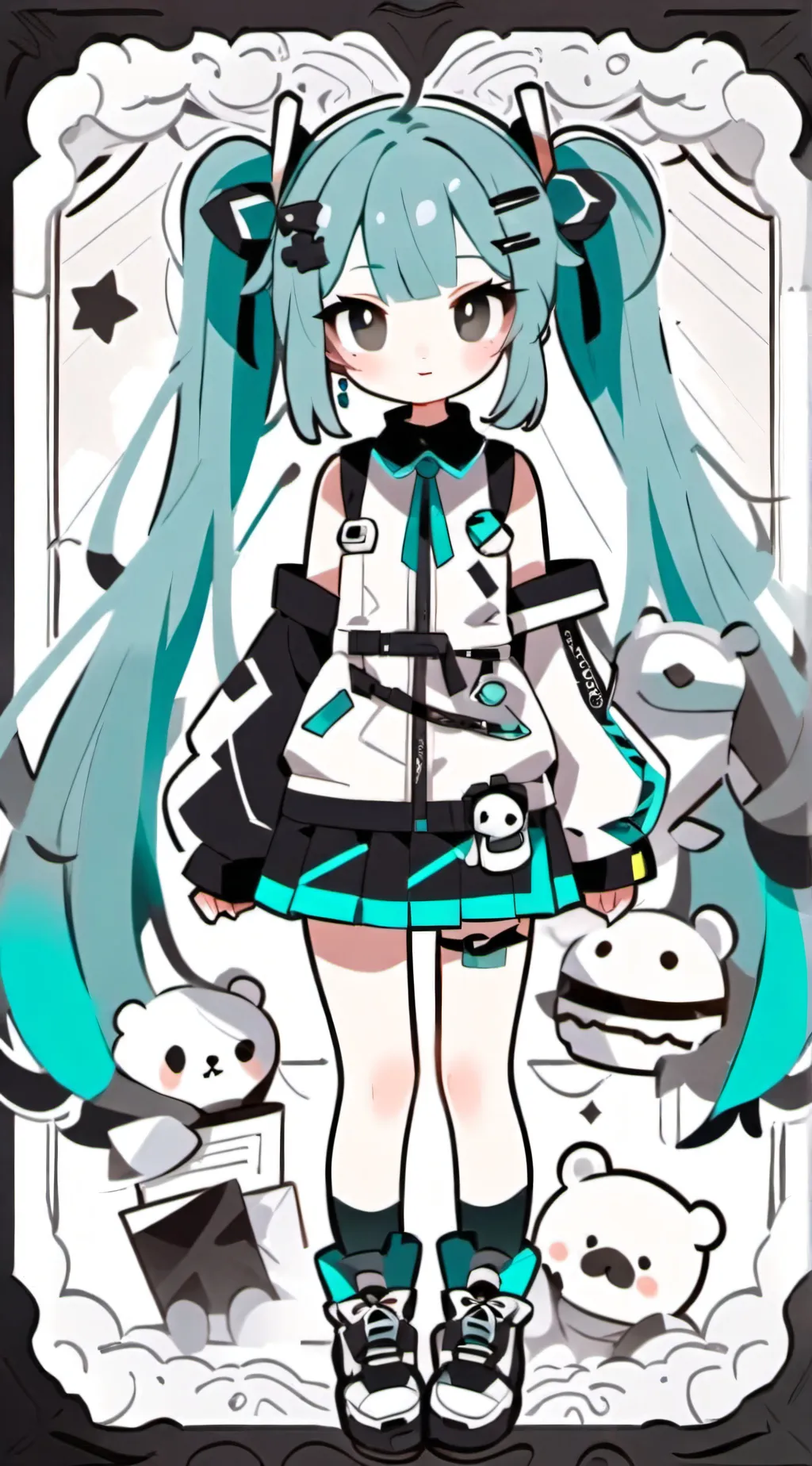 ai character: Vocaloids & UTAUs background