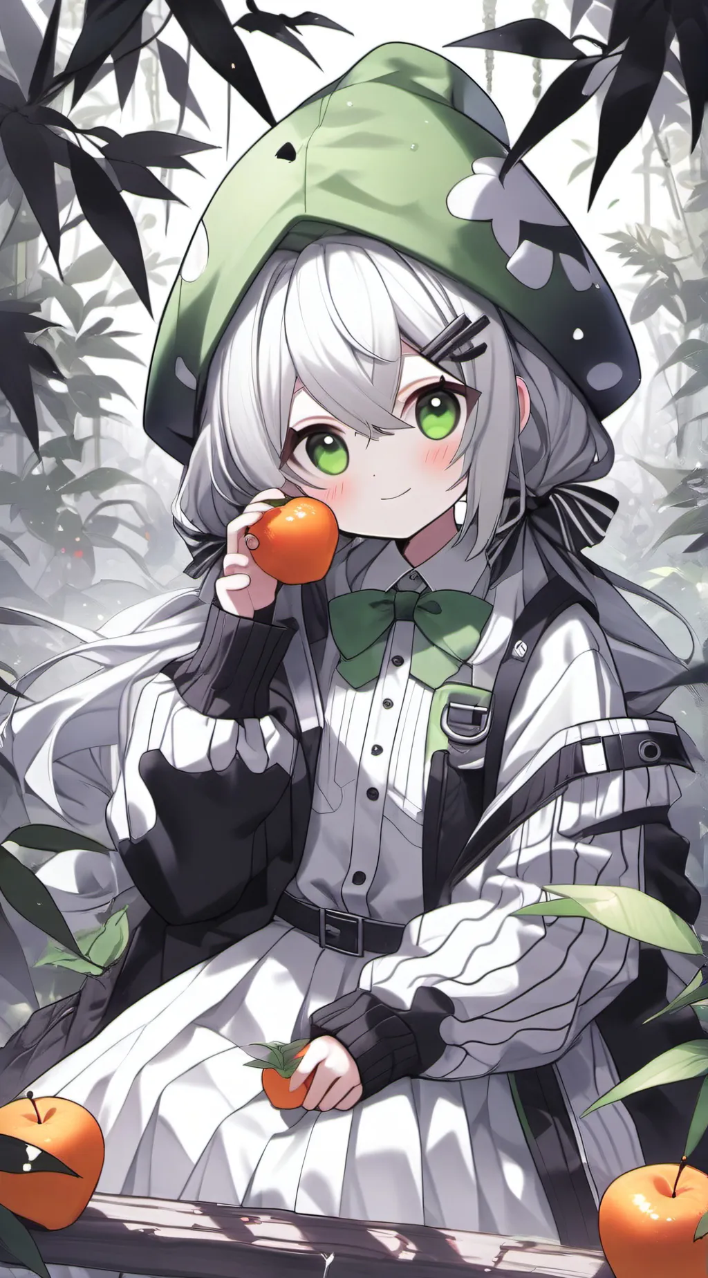 ai character: melon sandbox background