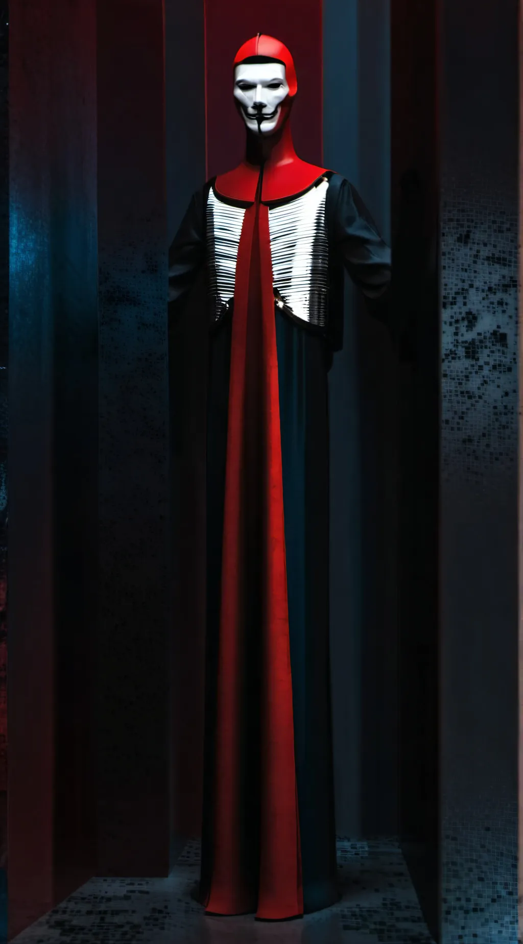 ai character: The crooked man. background