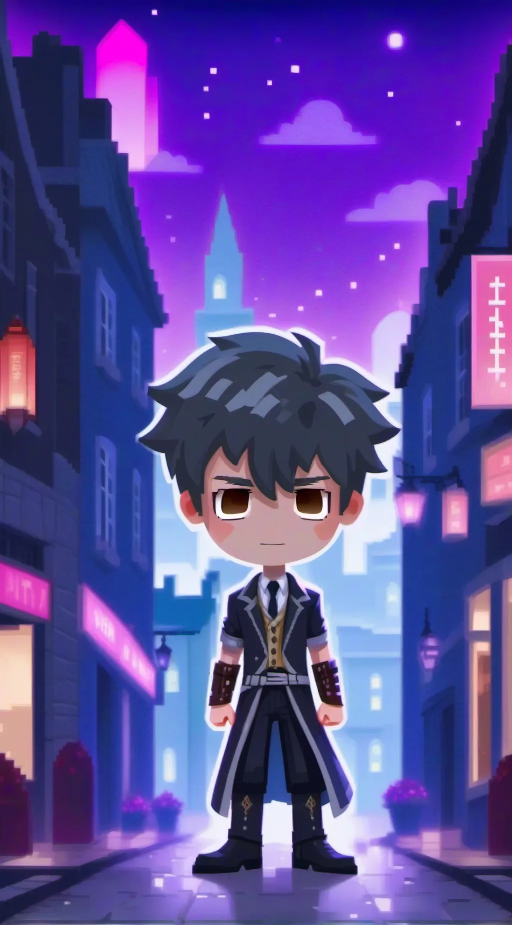 ai character: Roblox  background