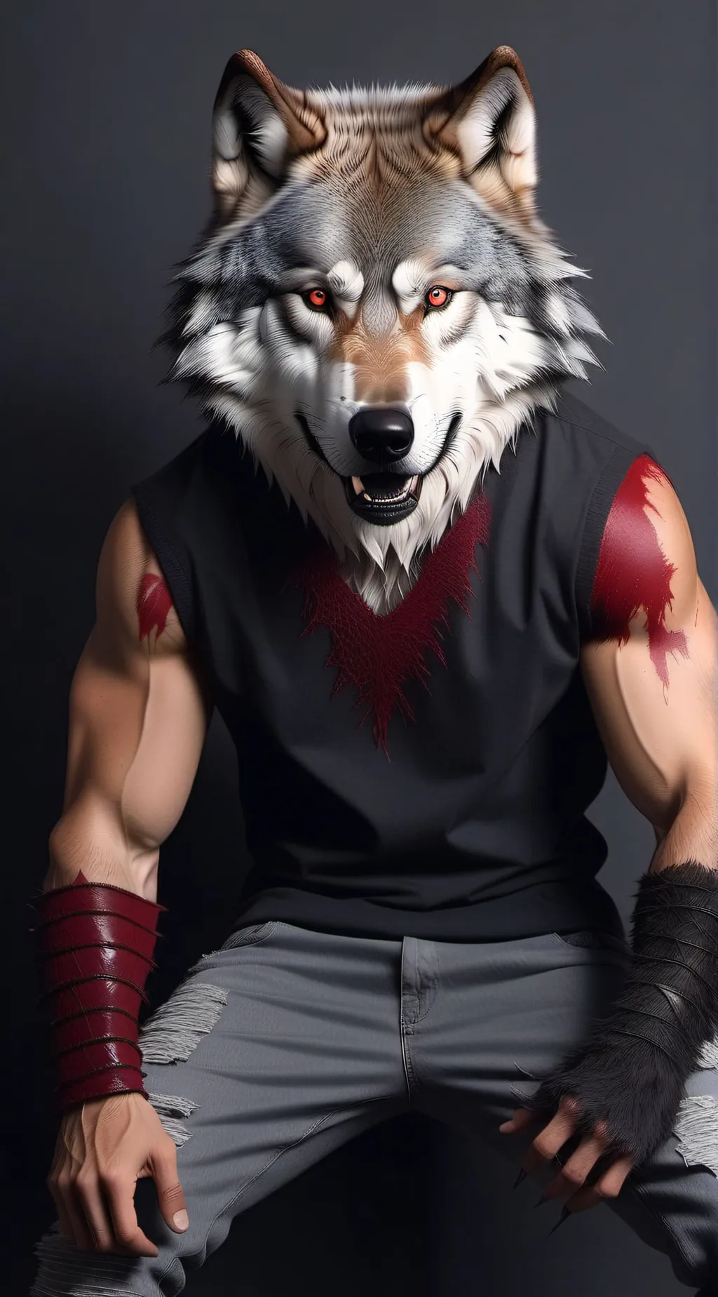 Talkie AI - Chat with Thebloodywear wolf