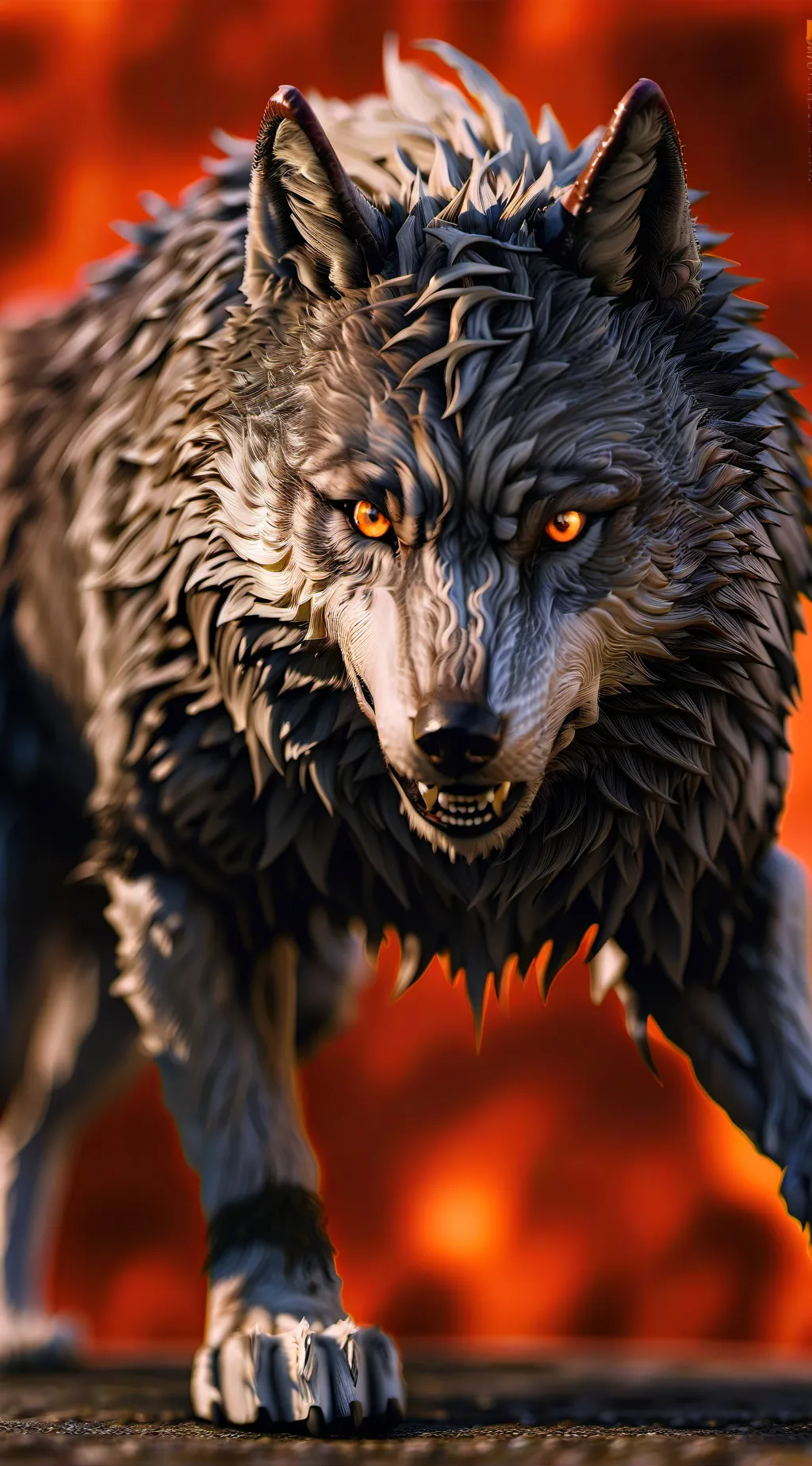 ai character: big bad wolf background