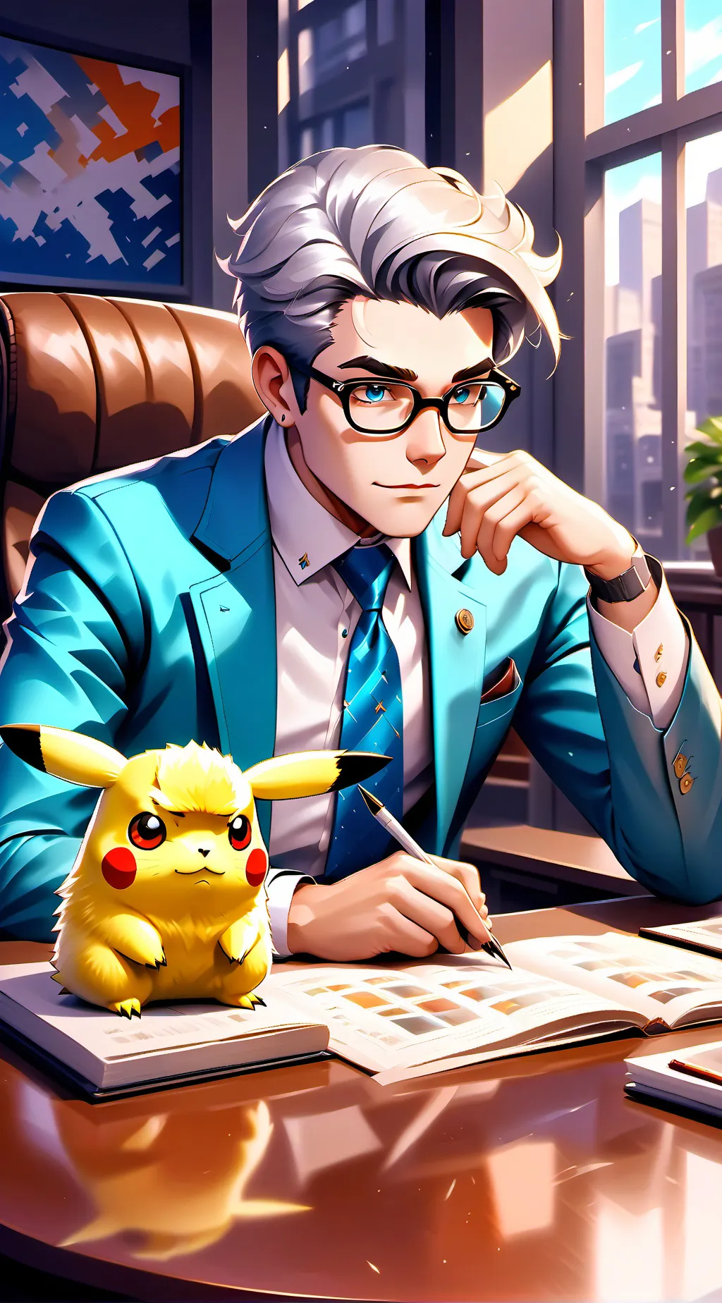 ai character: nico background