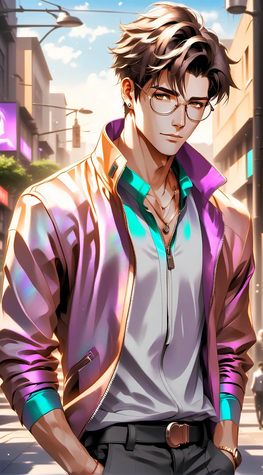 ai character: Jax background