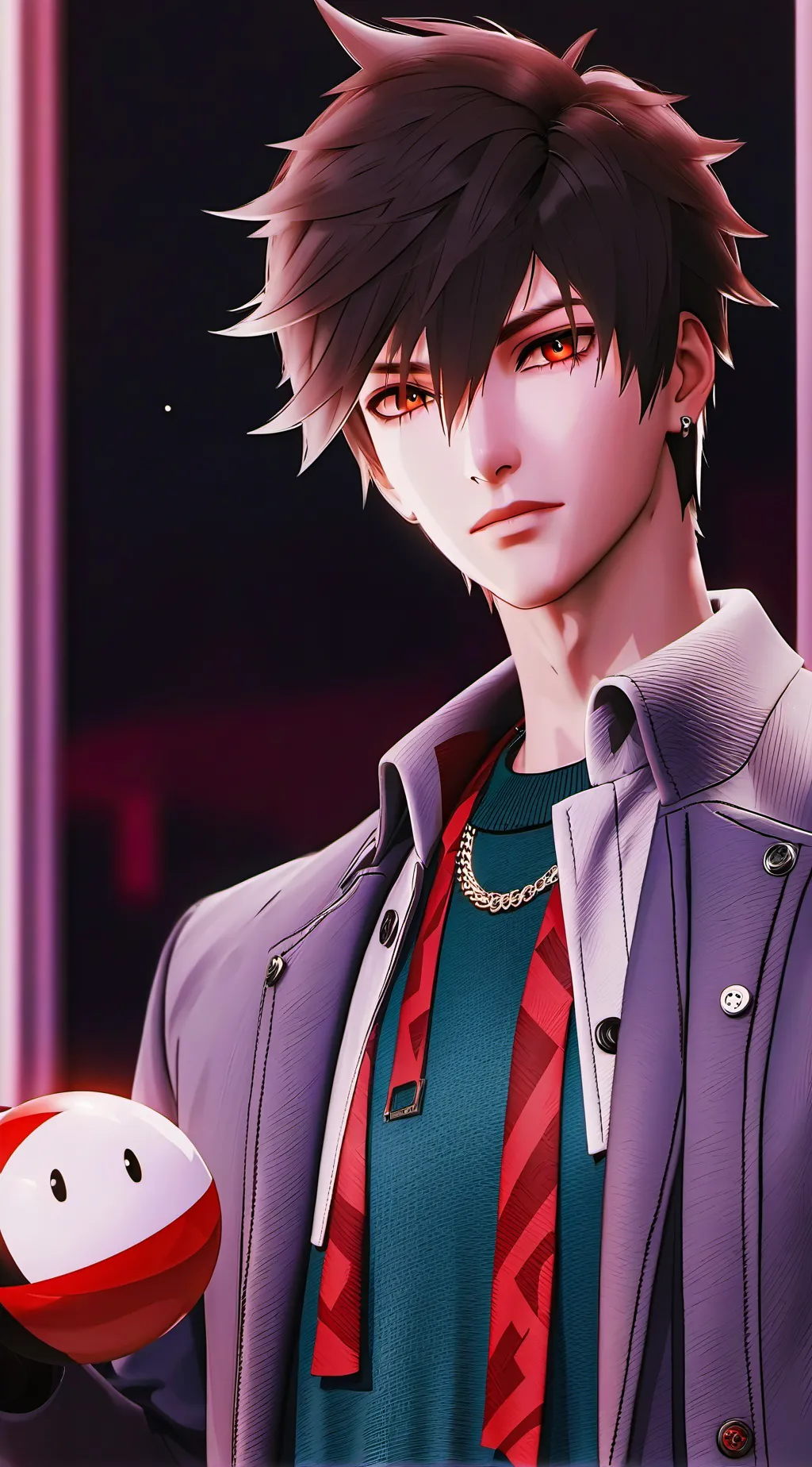 ai character: Kingvell  background