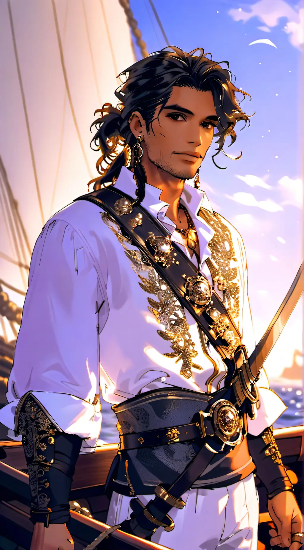 ai character: Rhys background