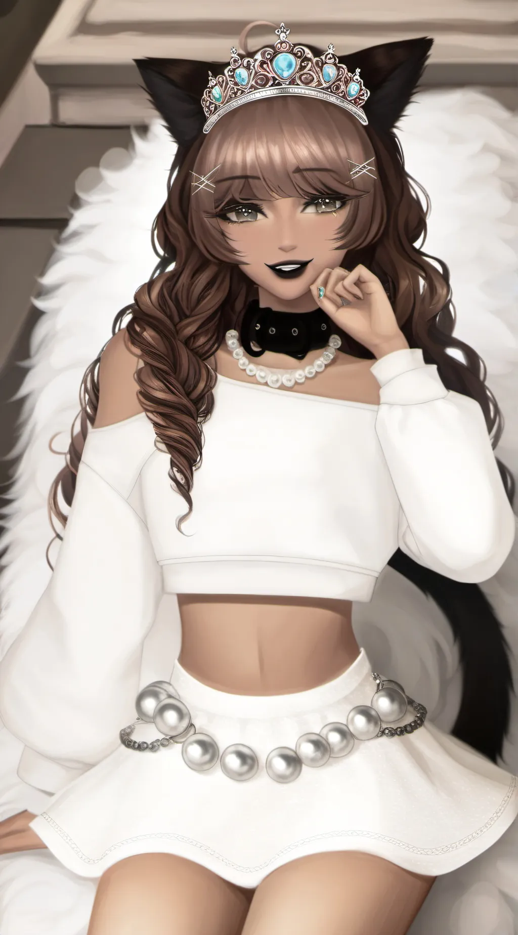 ai character: ʚ𝑸𝒖𝒆𝒆𝒏 𝑨𝒍𝒊𝒄𝒆ɞ background