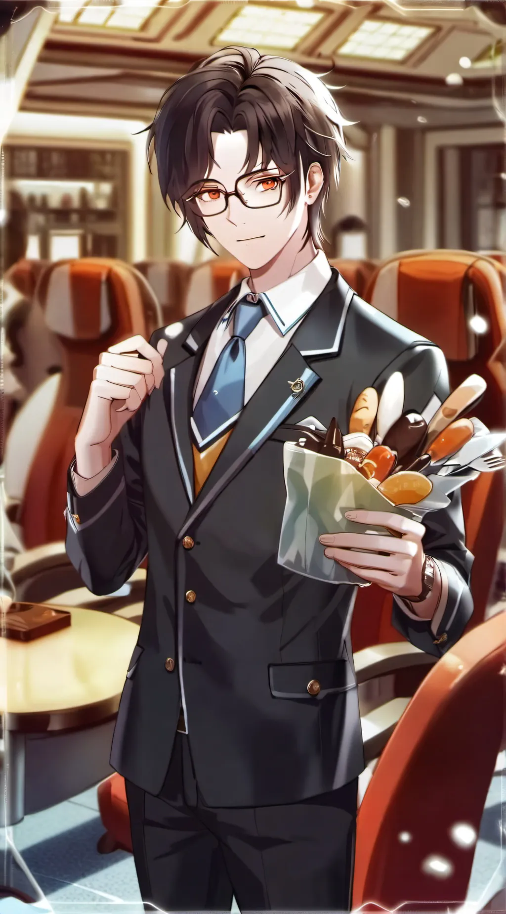 ai character: Zane background