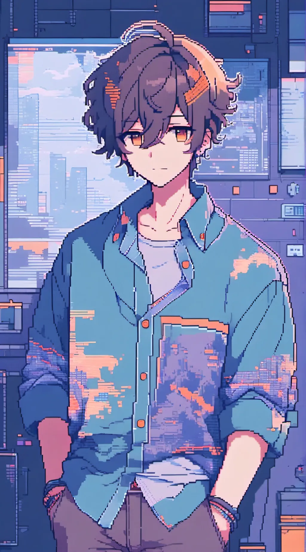 ai character: Haru background