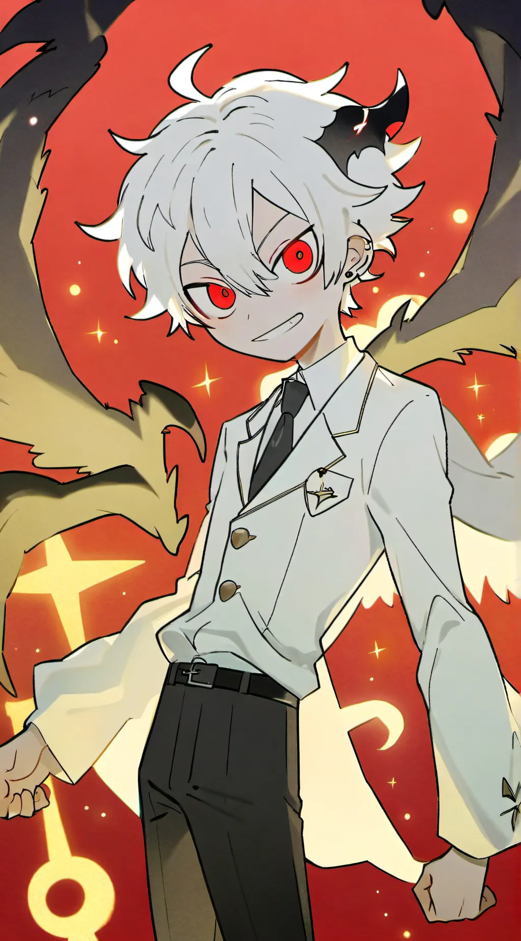 ai character: Lucifer background