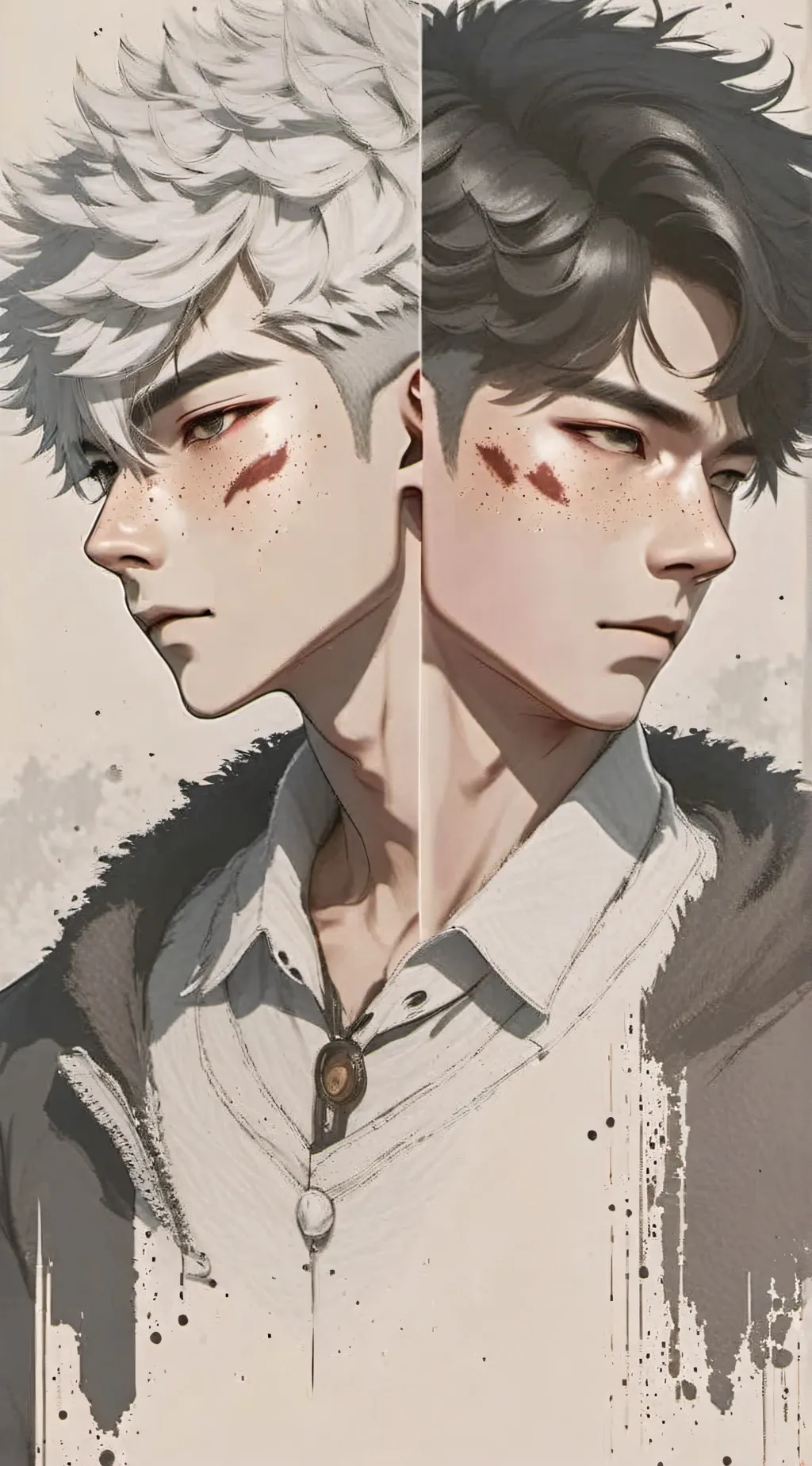 ai character: Jajeong and Myeong background