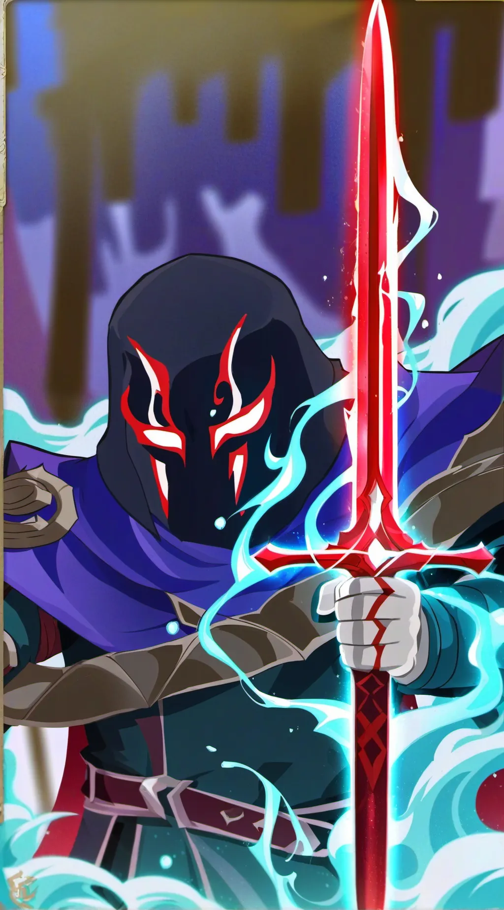 ai character: Blox fruits  background