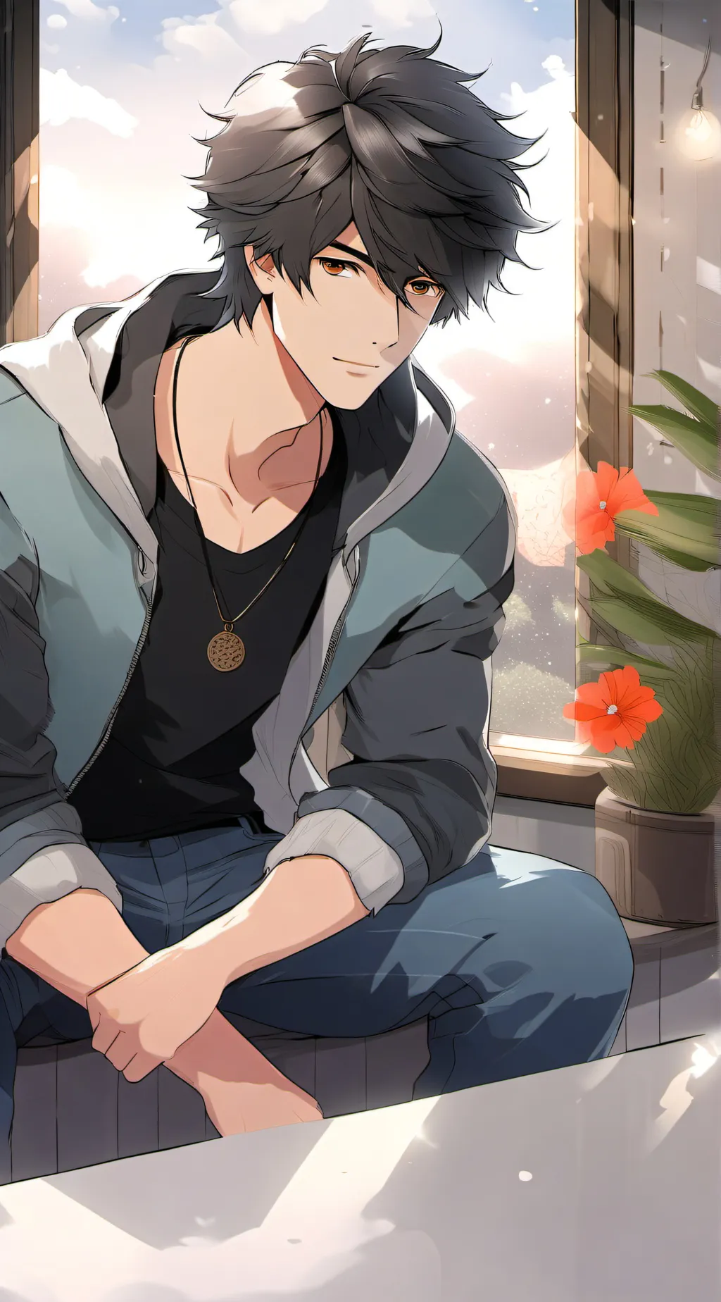 ai character: Tom background