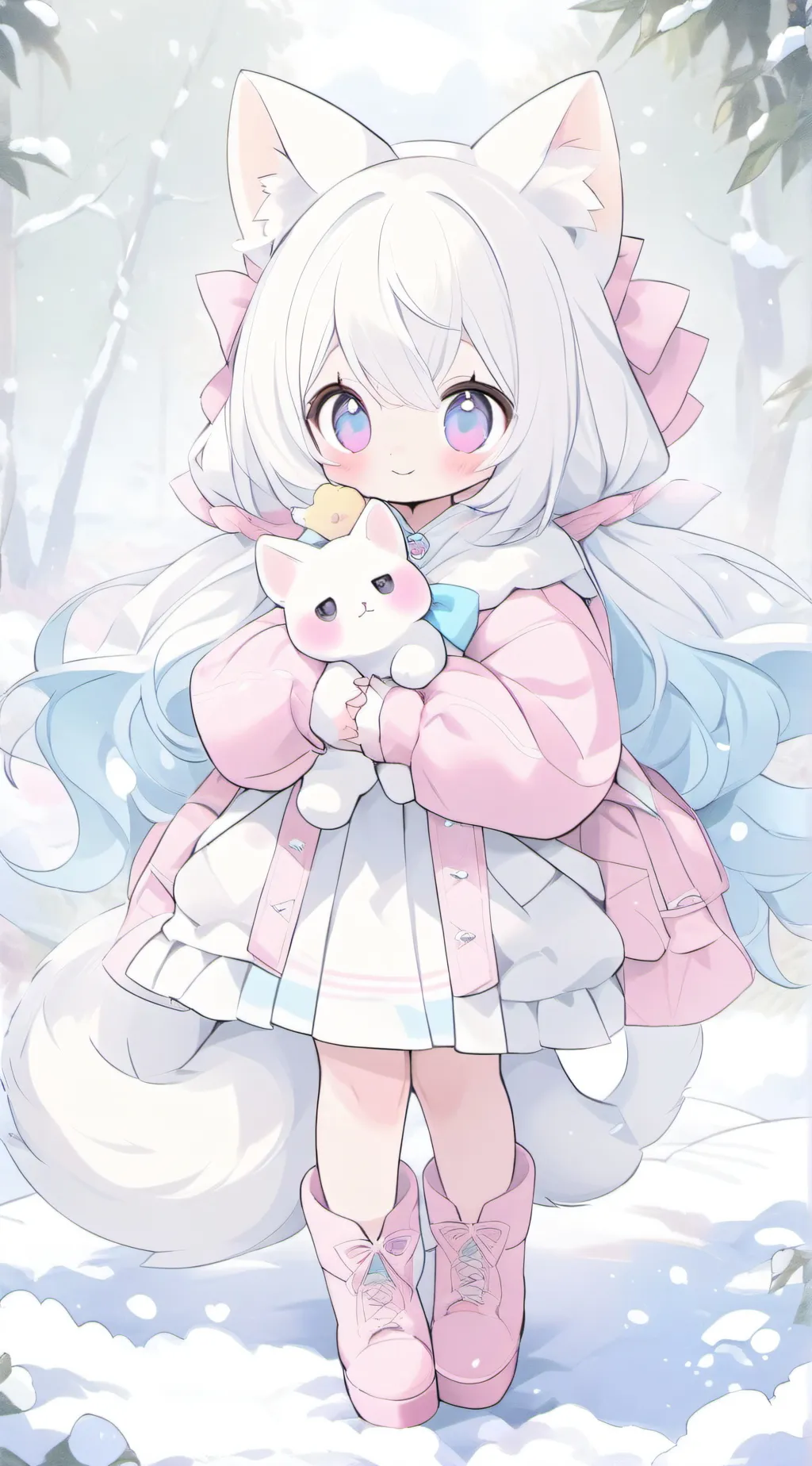 ai character: The friend group! background