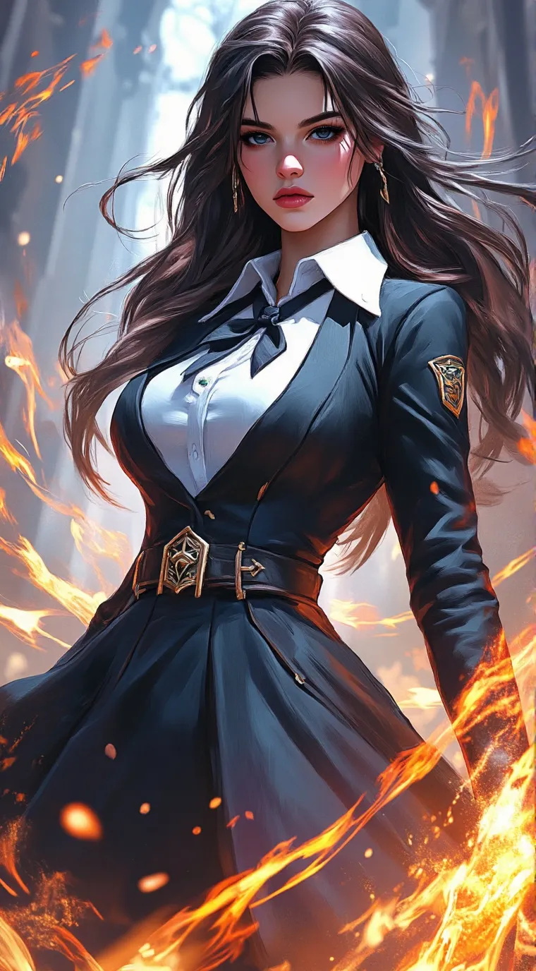 ai character: Alicia  background