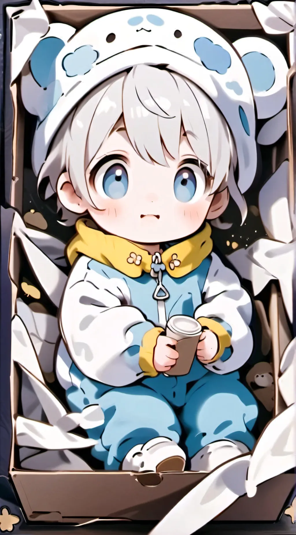 ai character: Marie  background