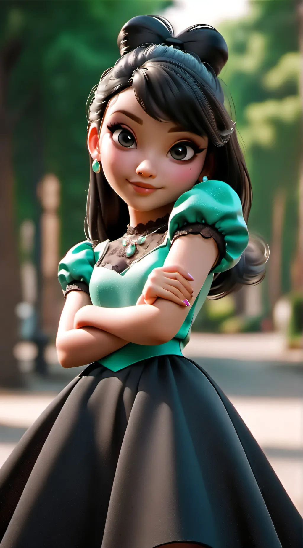 ai character: Liz background