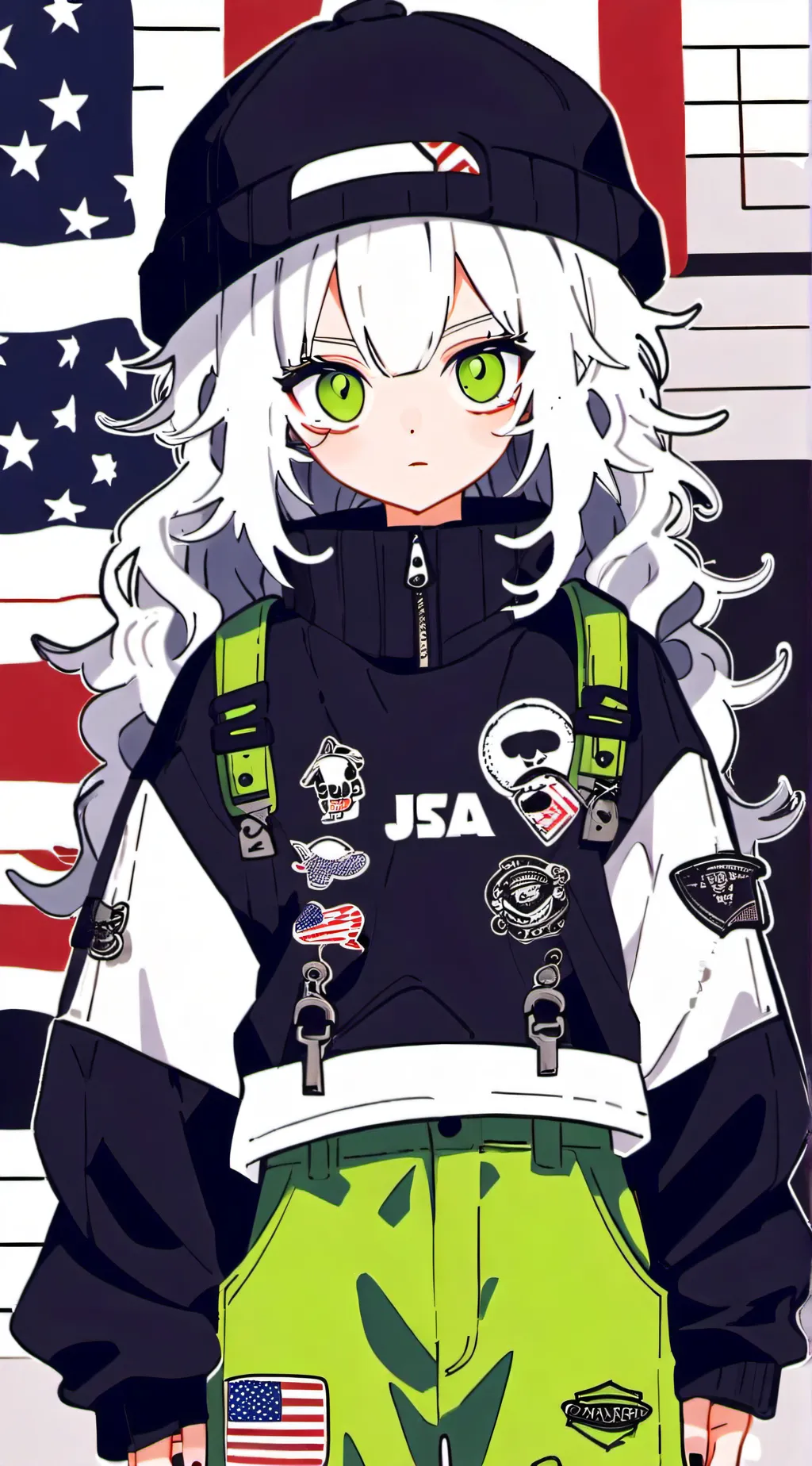 ai character: Dawn👽 background