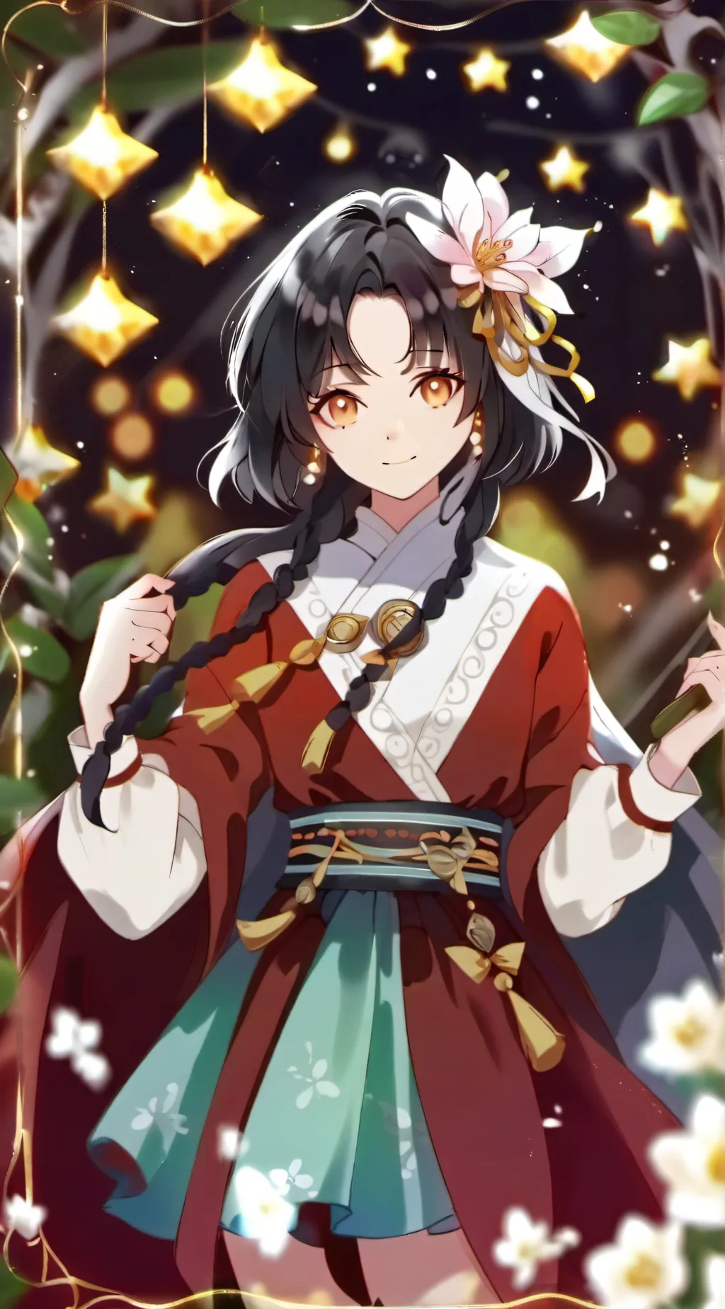 ai character: demon slayer background