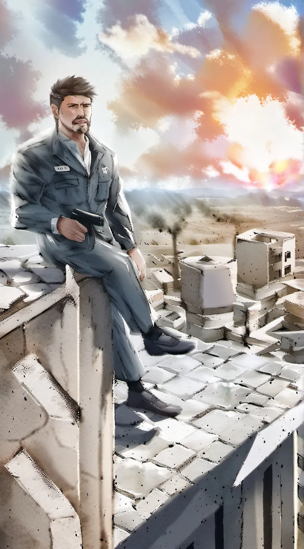 ai character: C.I.A Agent background