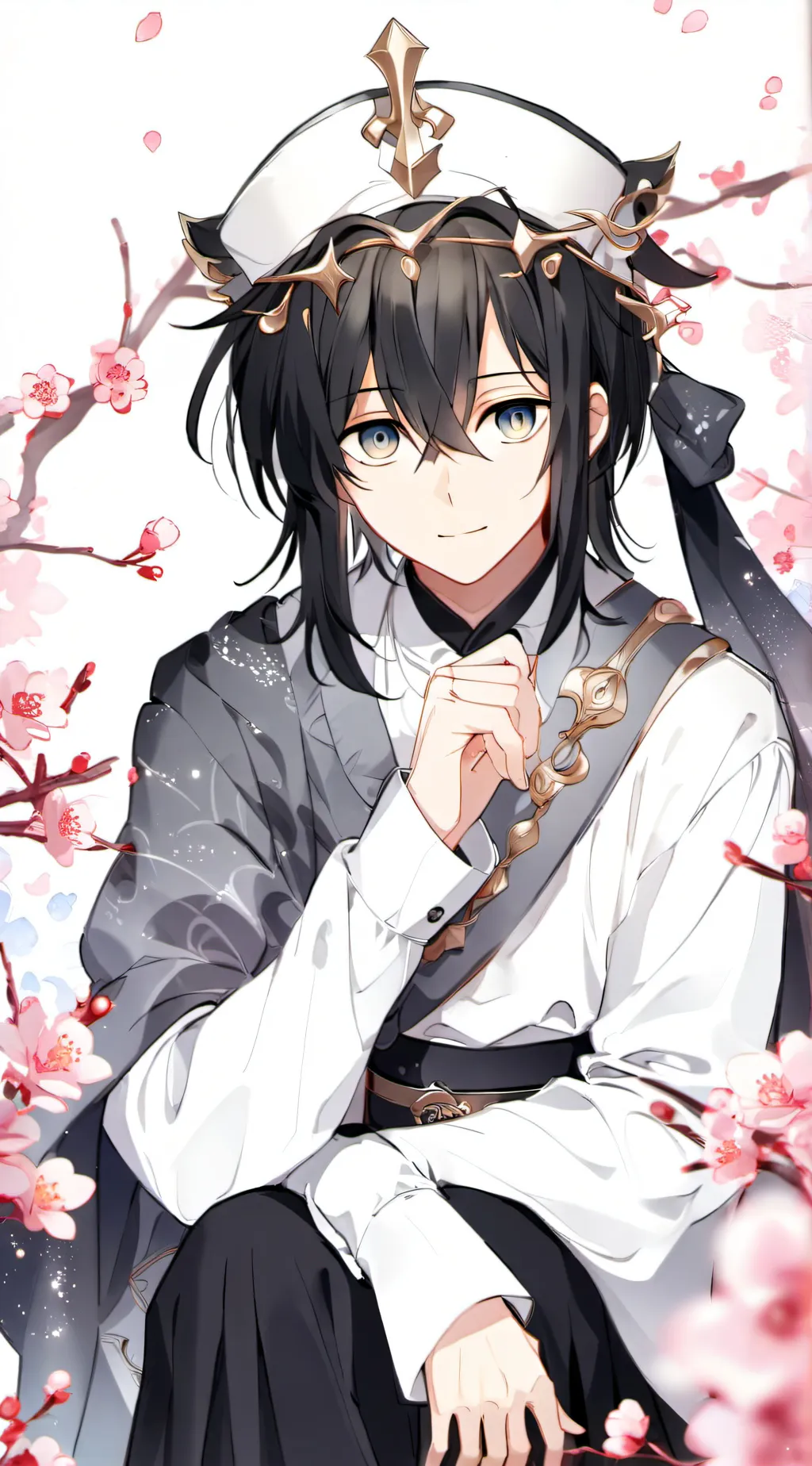 ai character:  ❄️leon❄️ background