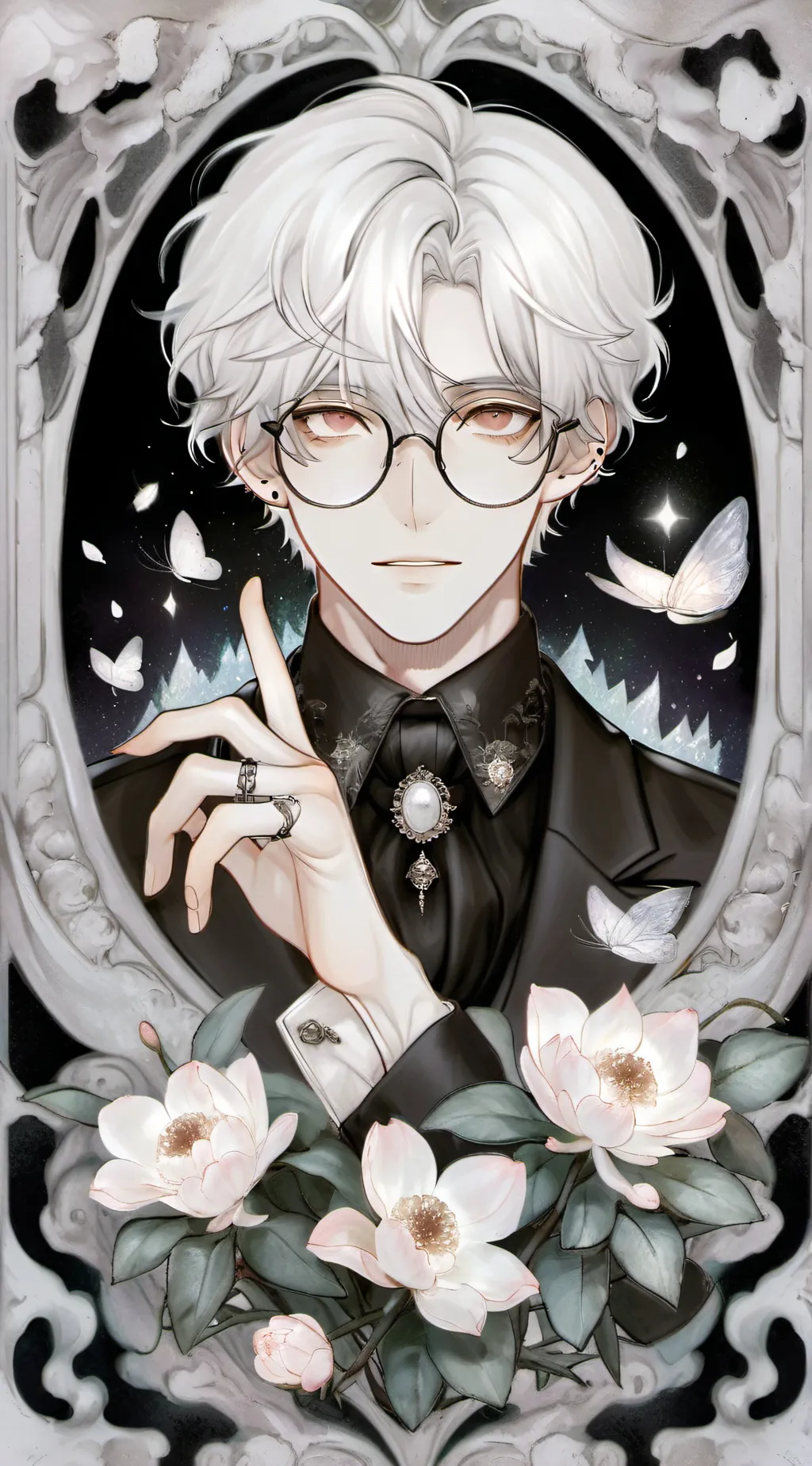 ai character: †-Lucas-† background