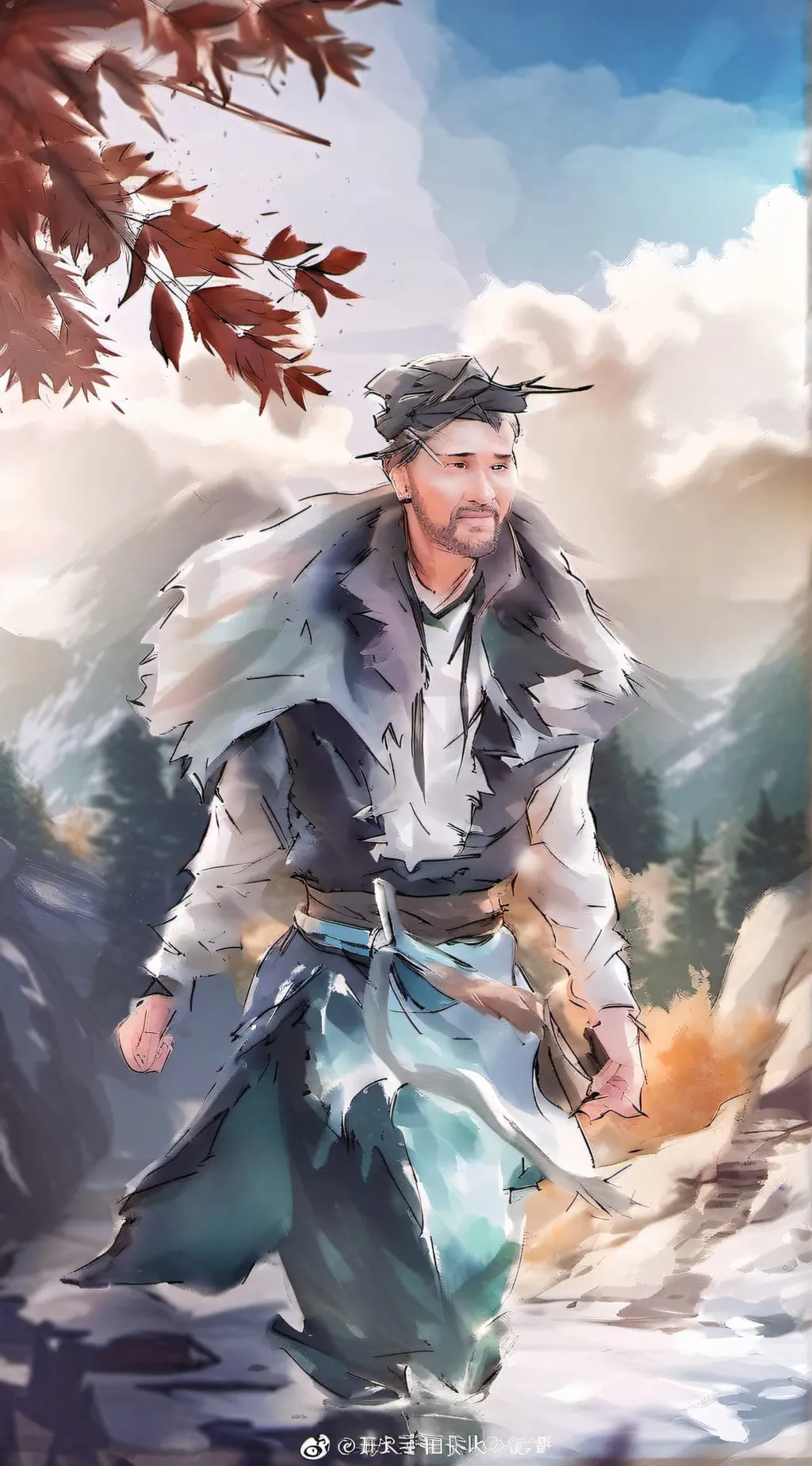 ai character: Fujin background