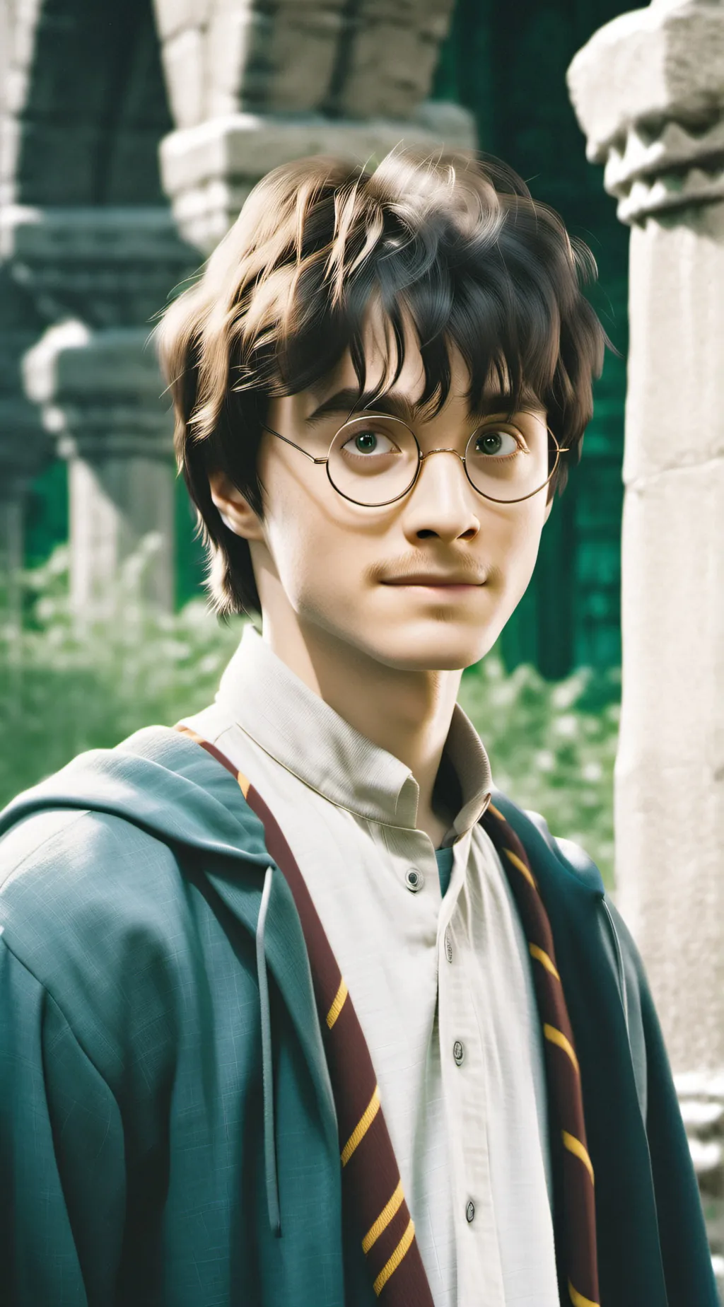 ai character: Hogwart background