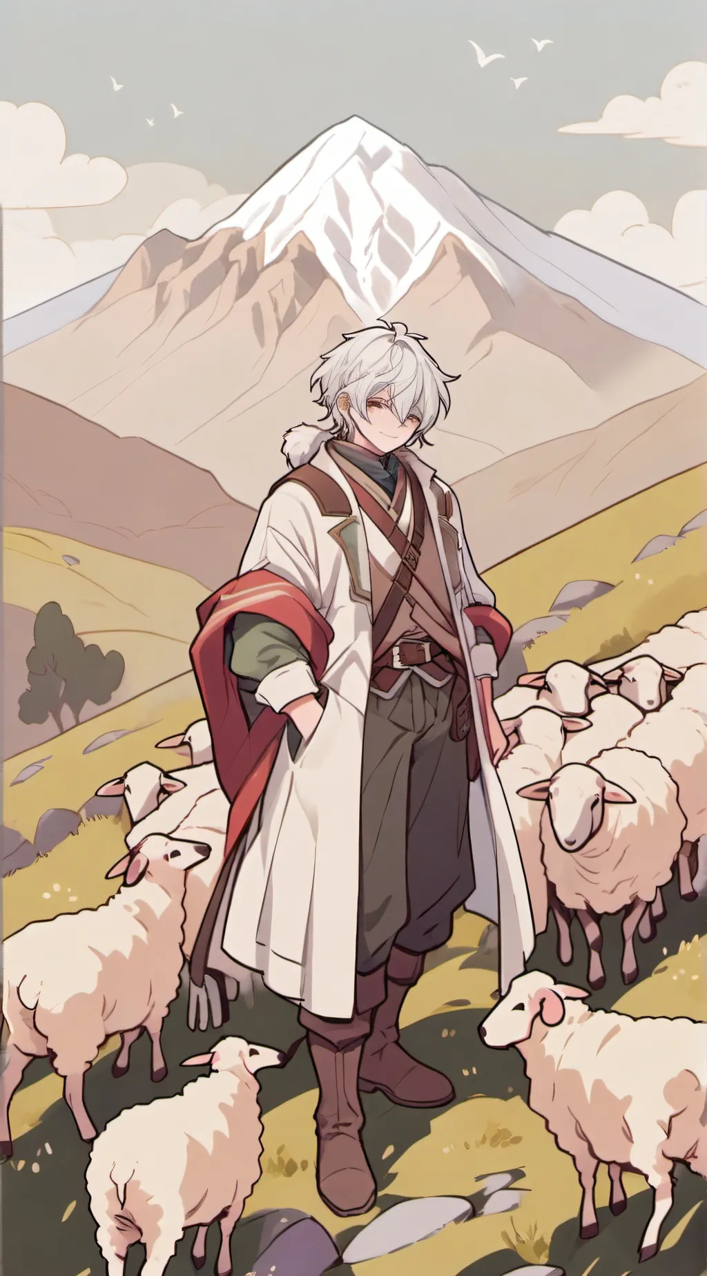 ai character: sukuna & gojo kid background