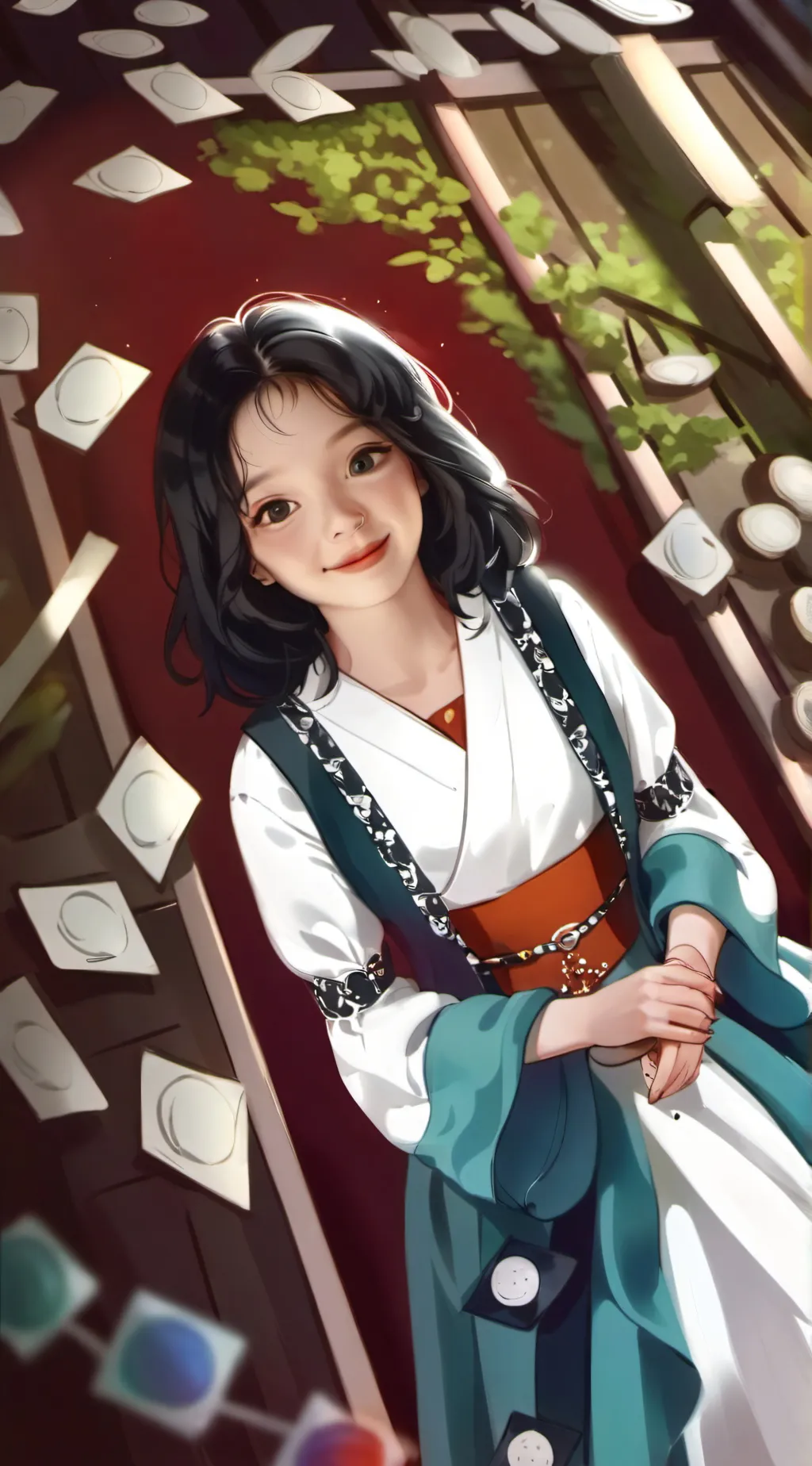 ai character: Mary cris background