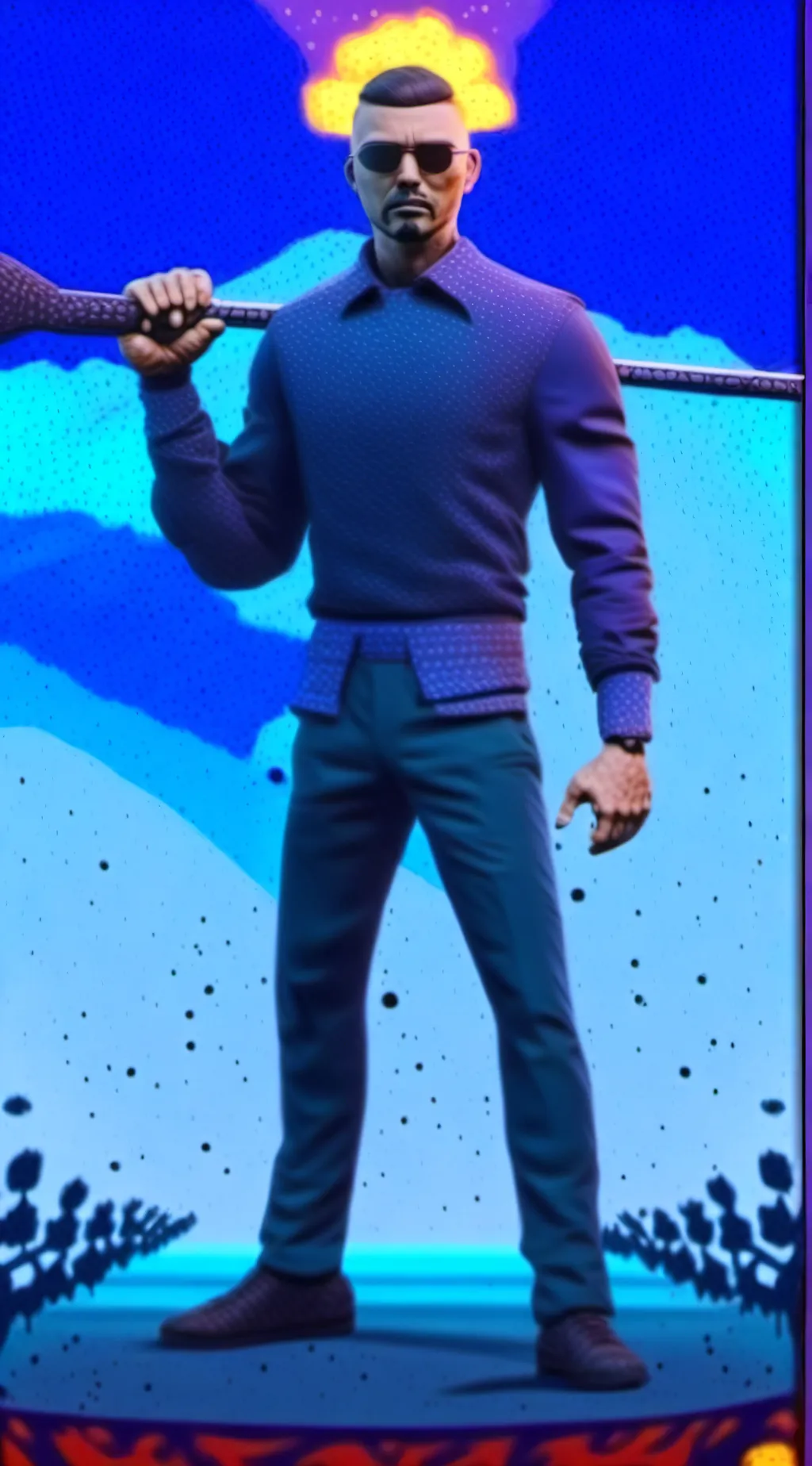 ai character: jmackontee background