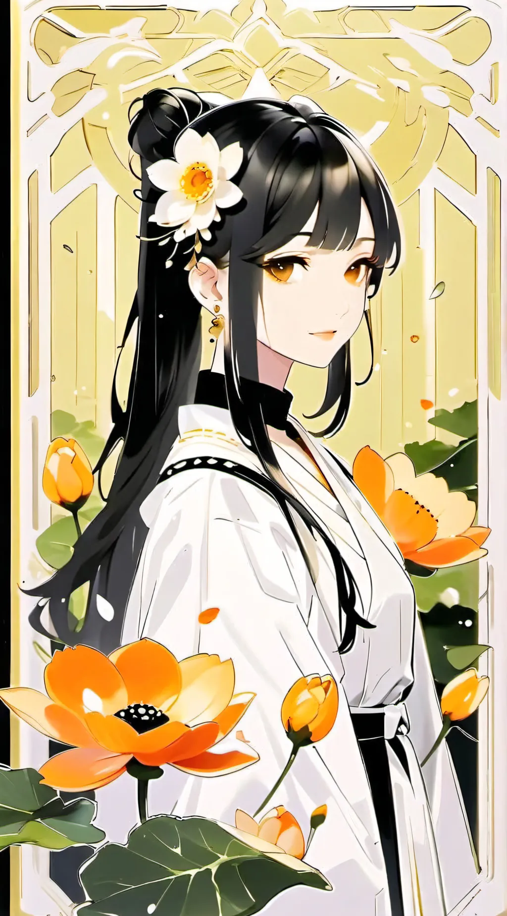 ai character: Lily background