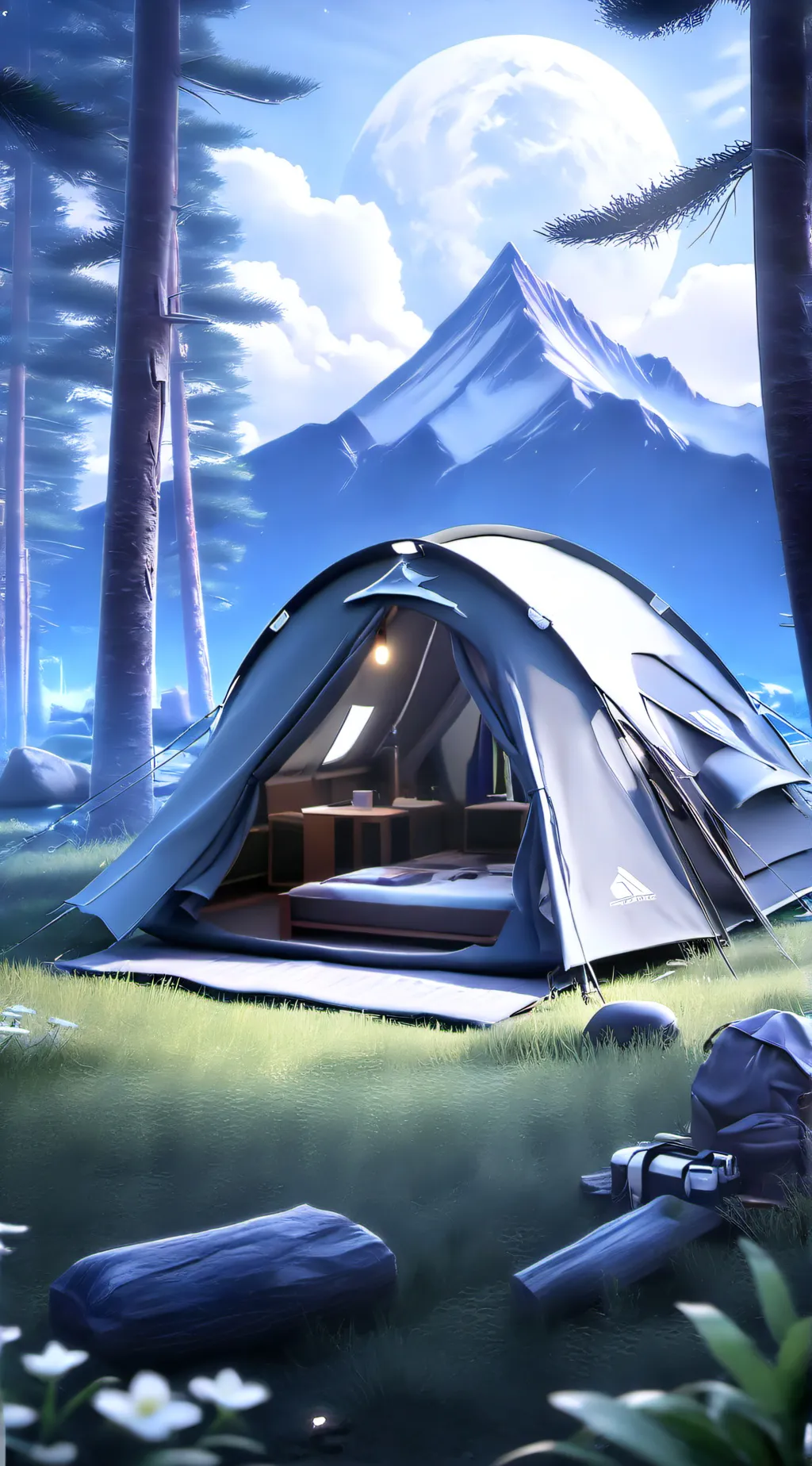 ai character: Hazbin Hotel camp background