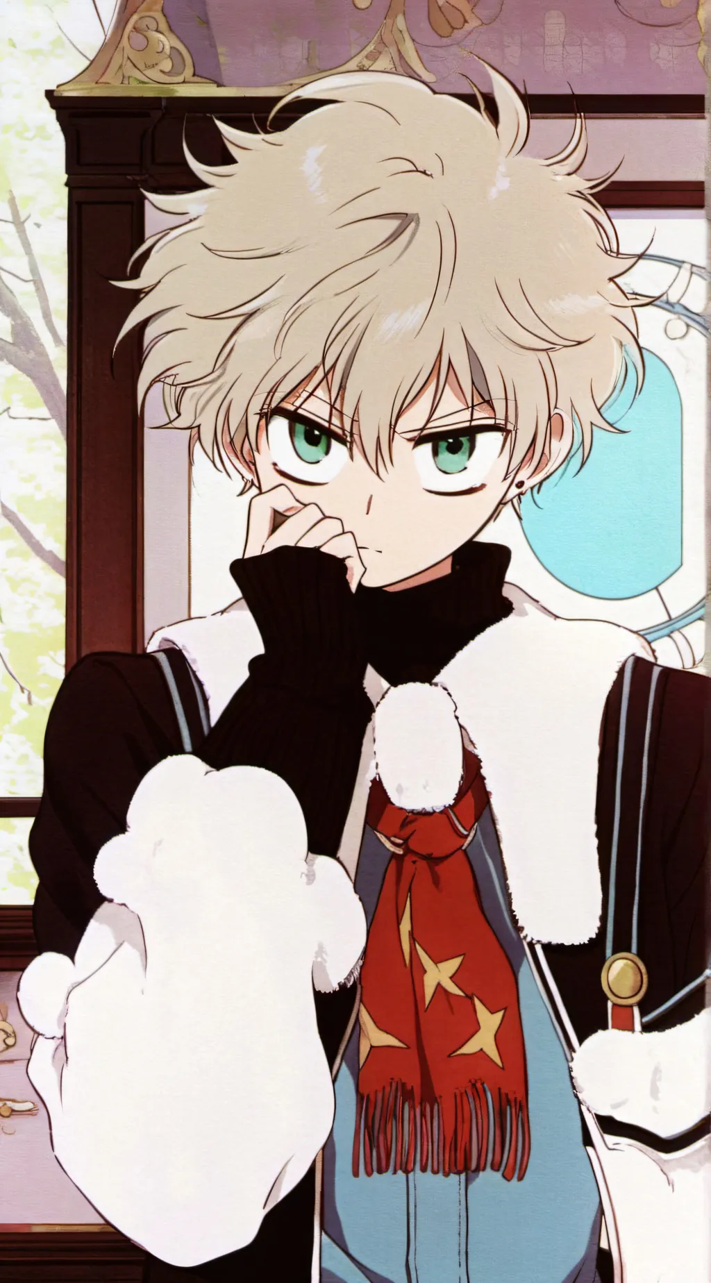 ai character: Bakugo background