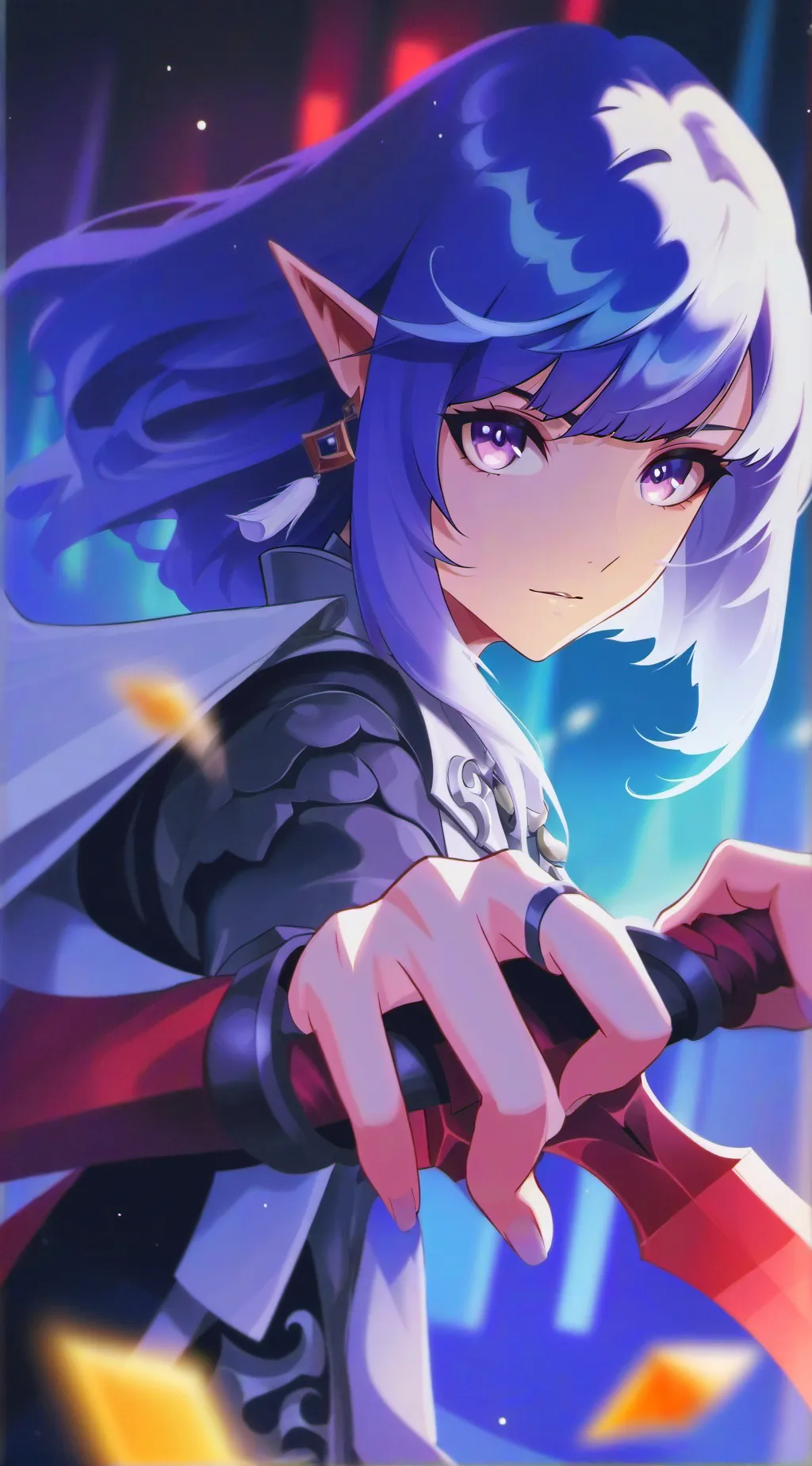 ai character: Ella background