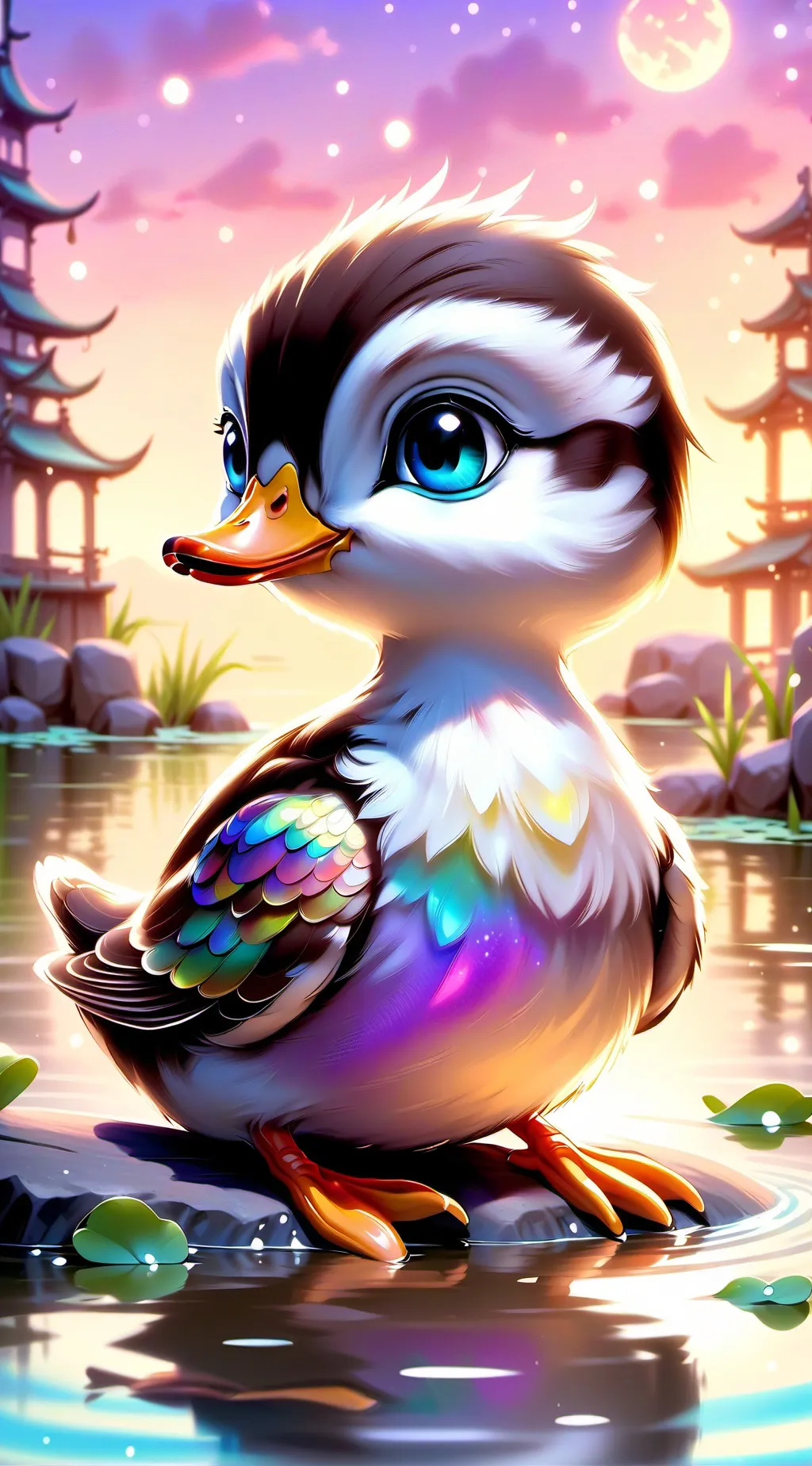 ai character: /-•woodduck•-\ background
