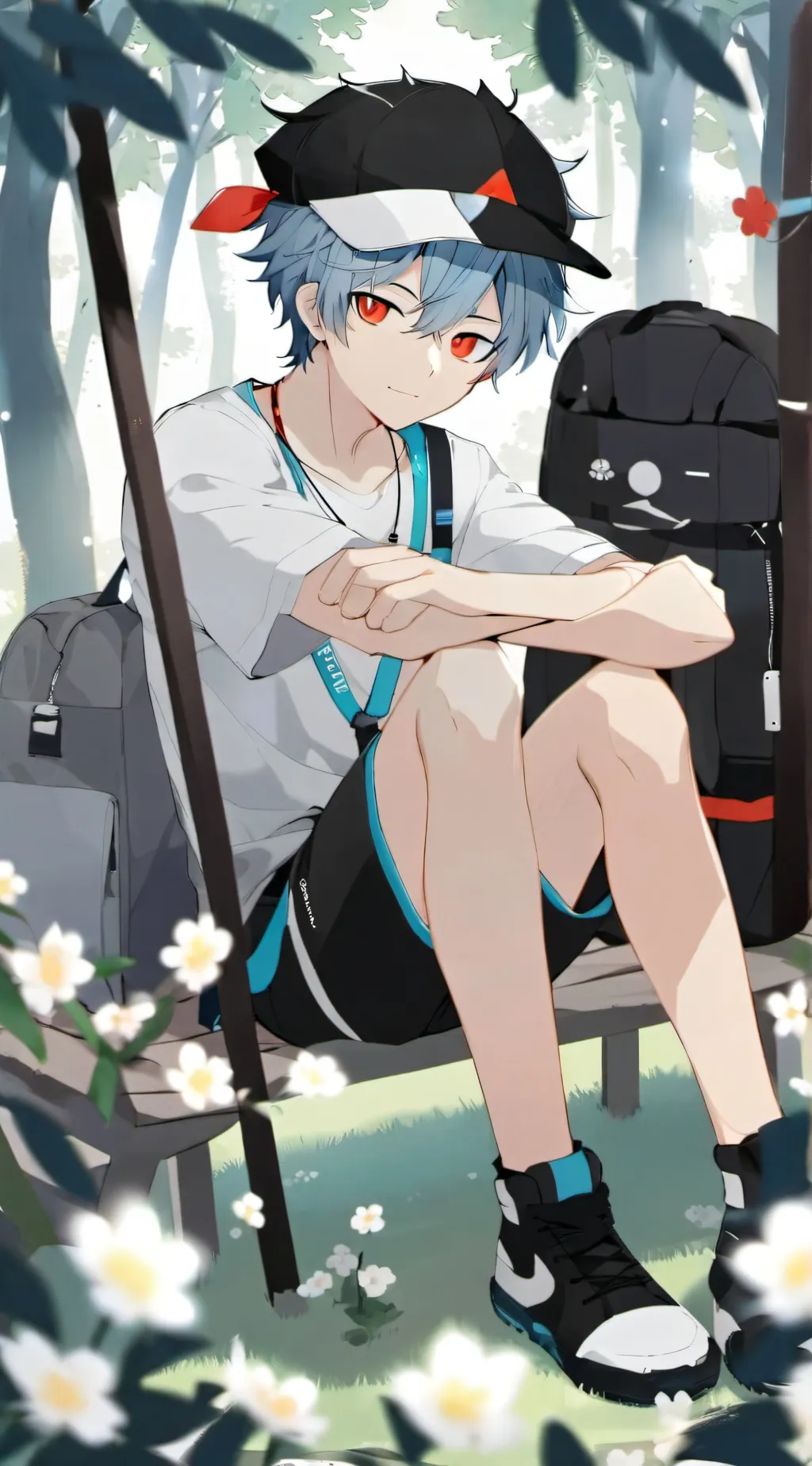 ai character: Leo background