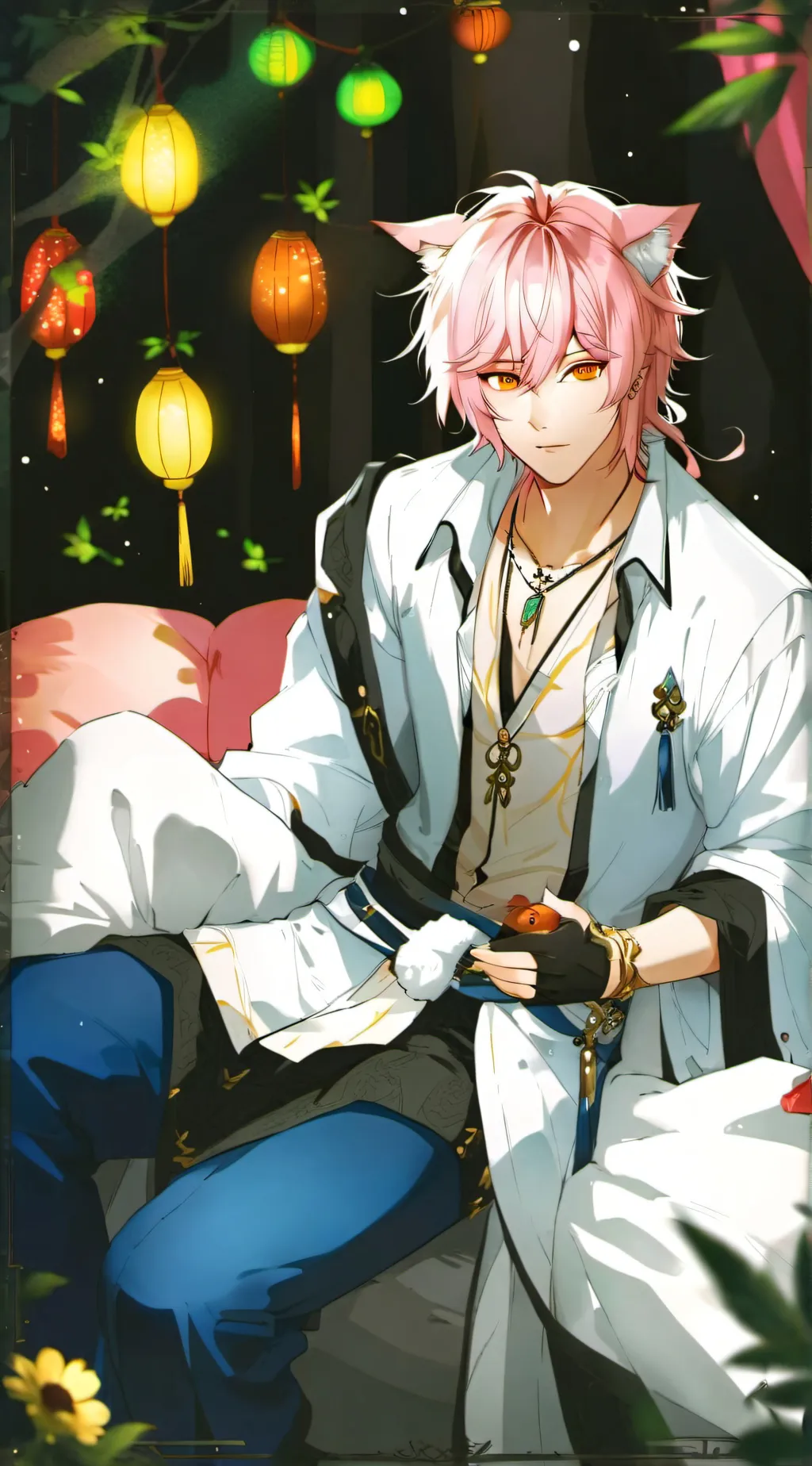 ai character: bakugo katsuki background