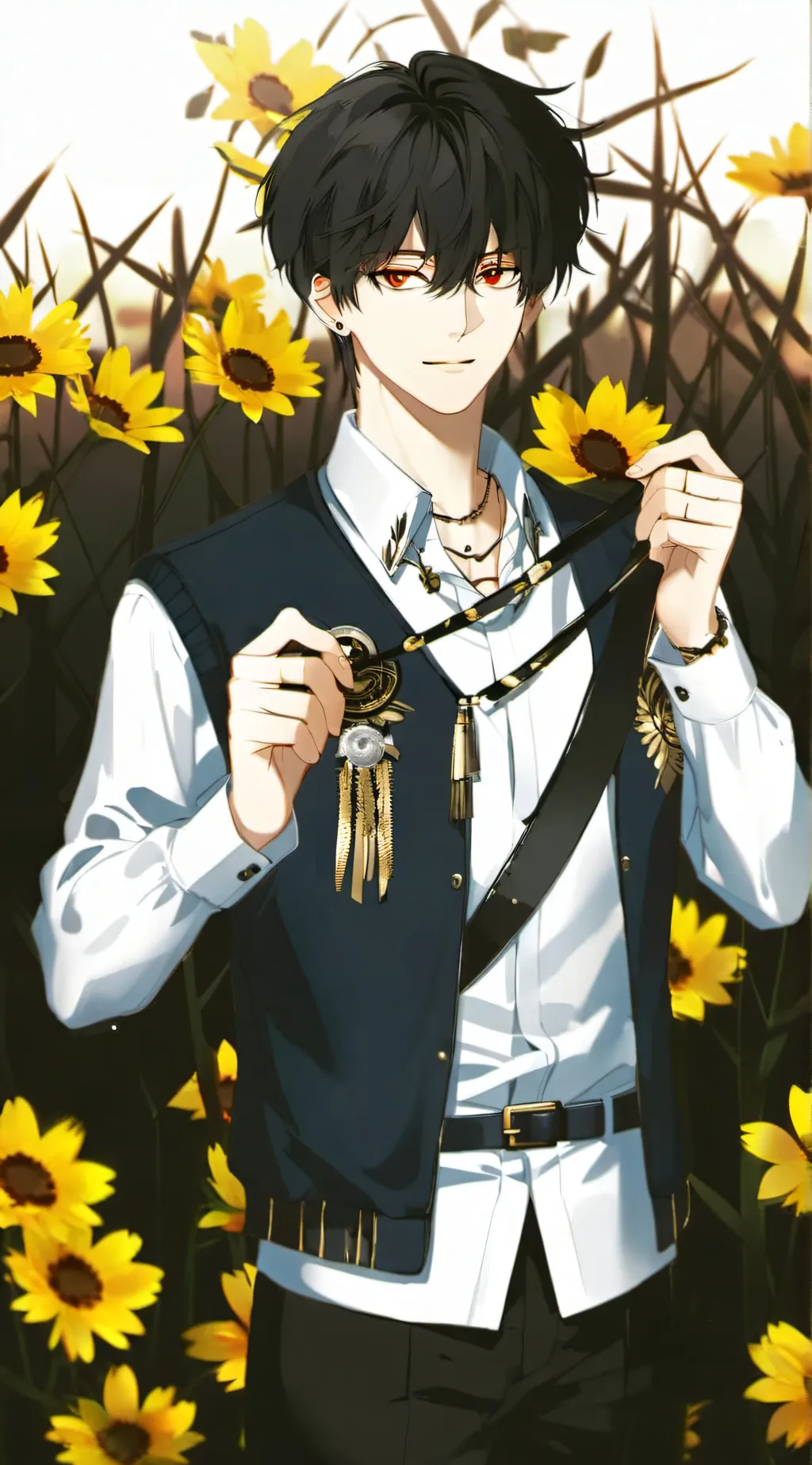 ai character: Test  background